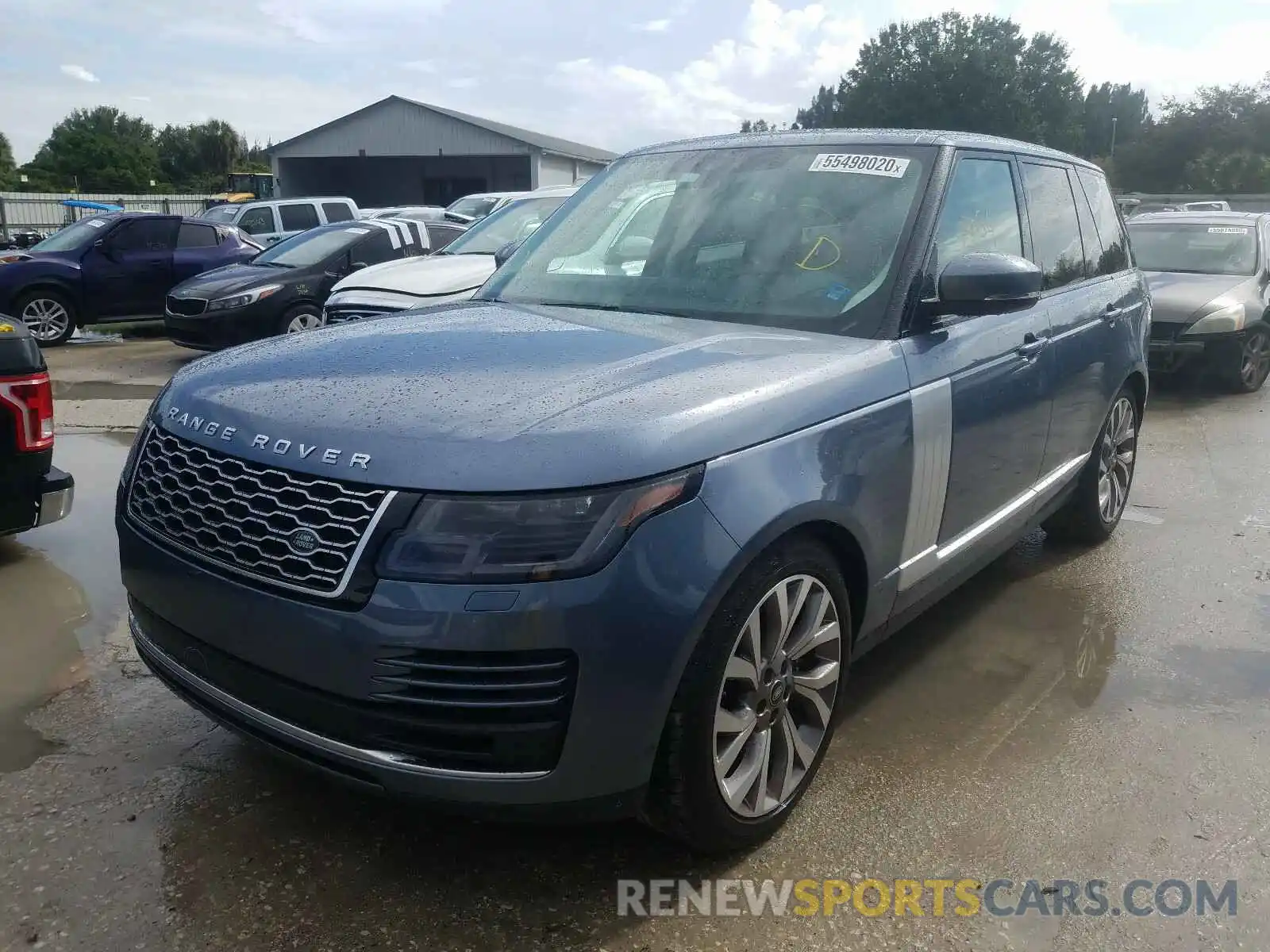 2 Photograph of a damaged car SALGS2SV6KA520383 LAND ROVER RANGEROVER 2019