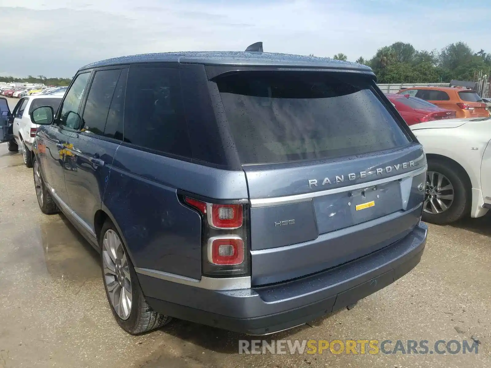 3 Фотография поврежденного автомобиля SALGS2SV6KA520383 LAND ROVER RANGEROVER 2019