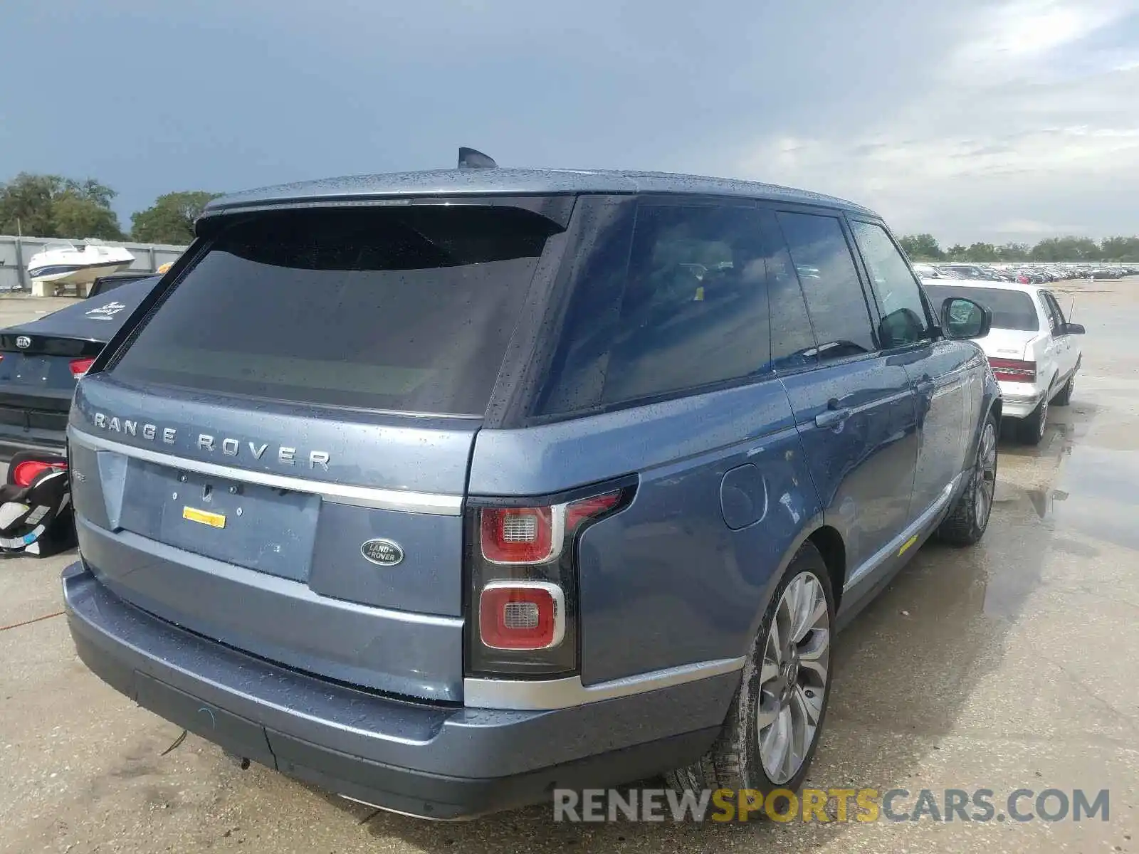 4 Фотография поврежденного автомобиля SALGS2SV6KA520383 LAND ROVER RANGEROVER 2019