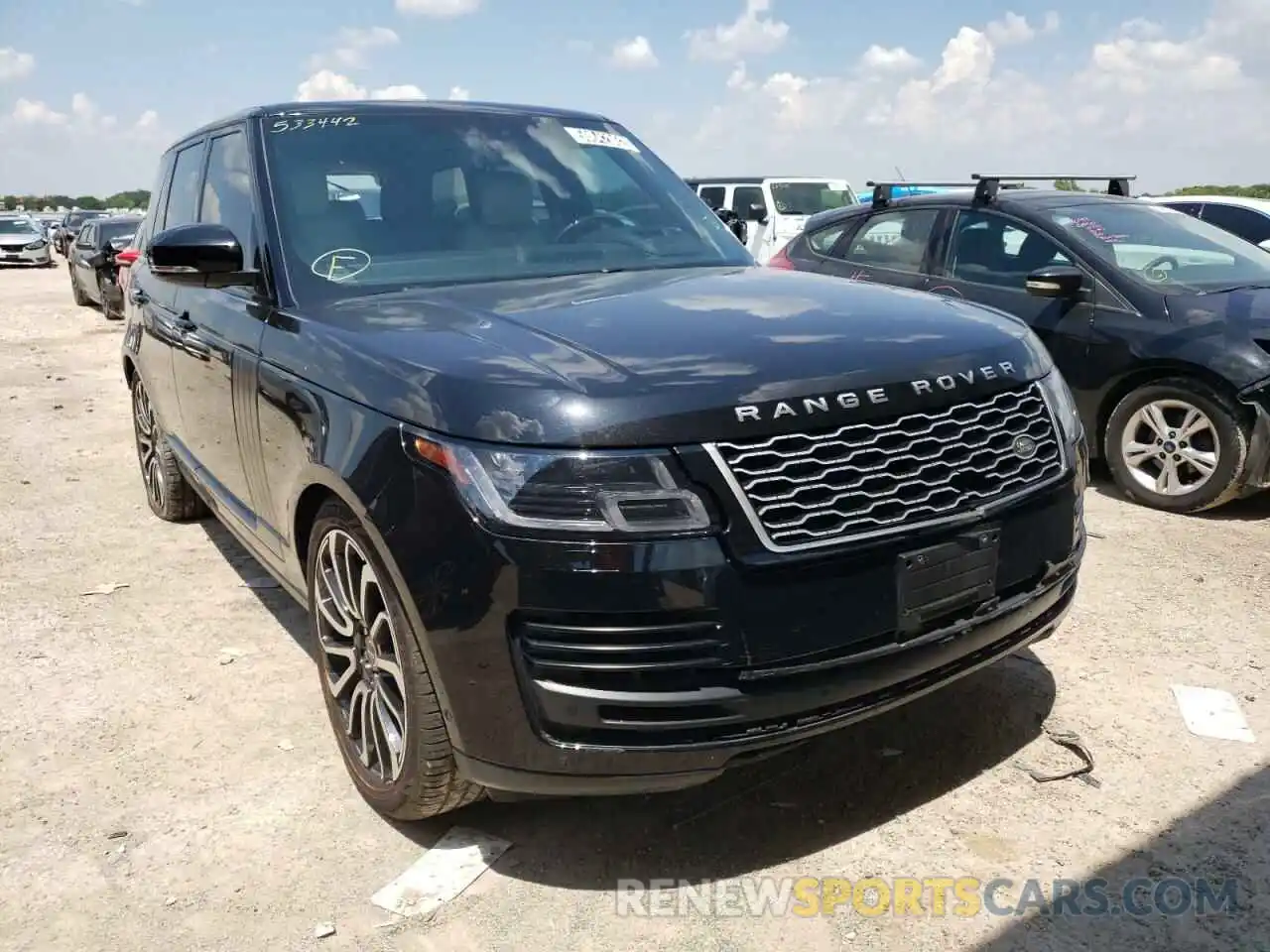 1 Фотография поврежденного автомобиля SALGS2SV6KA533442 LAND ROVER RANGEROVER 2019