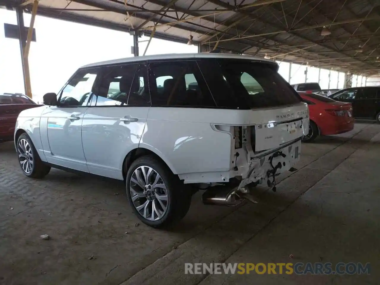 3 Фотография поврежденного автомобиля SALGS2SV6KA566795 LAND ROVER RANGEROVER 2019