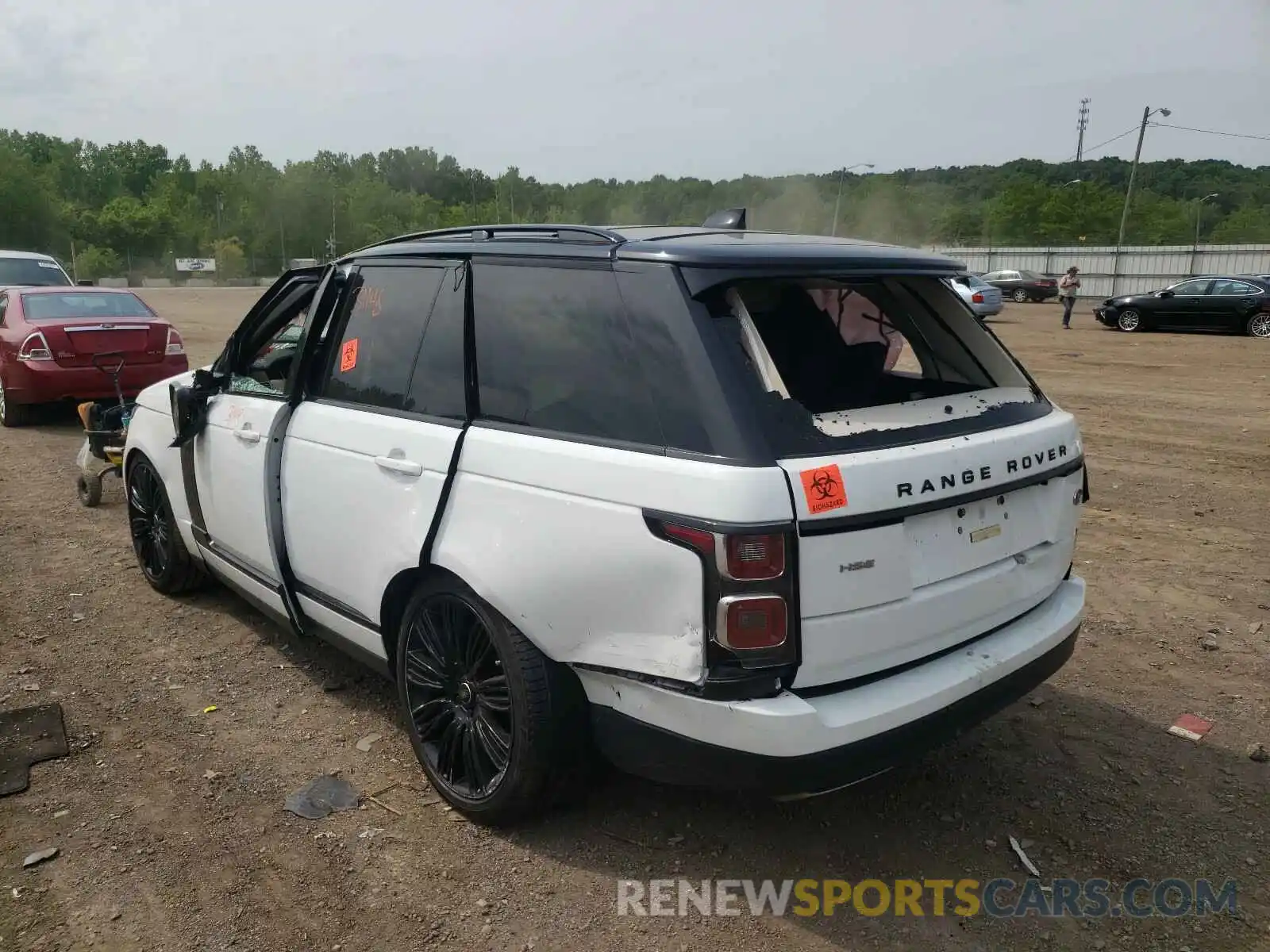 3 Фотография поврежденного автомобиля SALGS2SV7KA517914 LAND ROVER RANGEROVER 2019