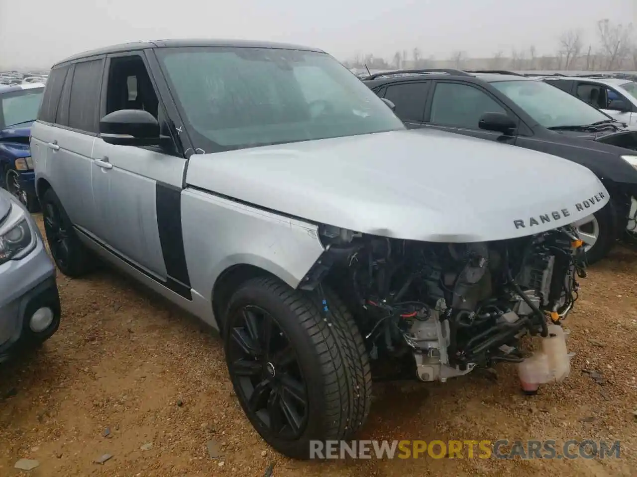 1 Фотография поврежденного автомобиля SALGS2SV7KA521056 LAND ROVER RANGEROVER 2019