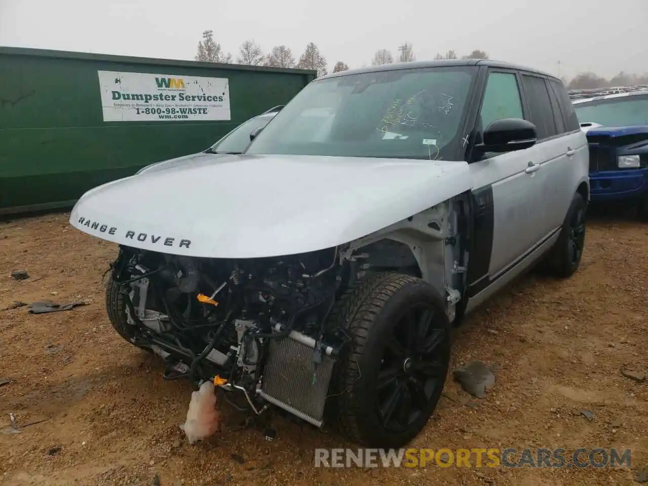 2 Фотография поврежденного автомобиля SALGS2SV7KA521056 LAND ROVER RANGEROVER 2019