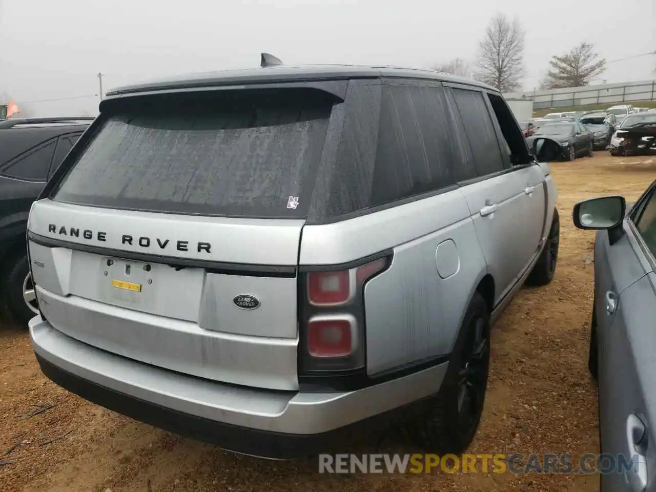 4 Фотография поврежденного автомобиля SALGS2SV7KA521056 LAND ROVER RANGEROVER 2019