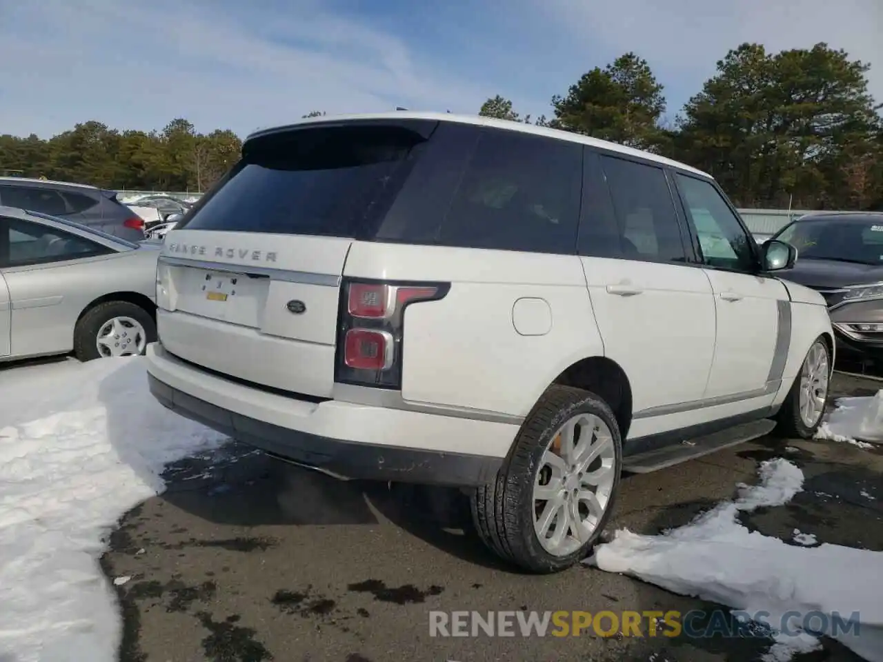 4 Фотография поврежденного автомобиля SALGS2SV7KA527133 LAND ROVER RANGEROVER 2019