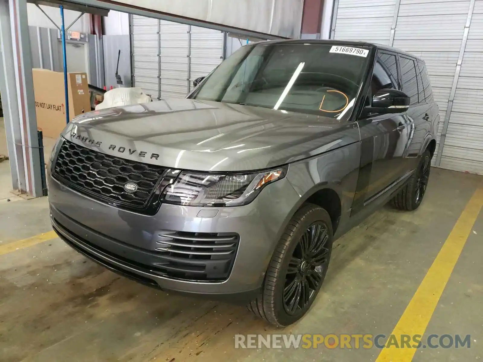 2 Фотография поврежденного автомобиля SALGS2SV7KA544806 LAND ROVER RANGEROVER 2019