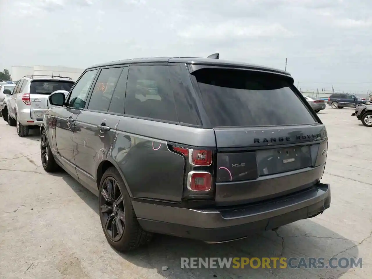 3 Photograph of a damaged car SALGS2SV7KA553330 LAND ROVER RANGEROVER 2019