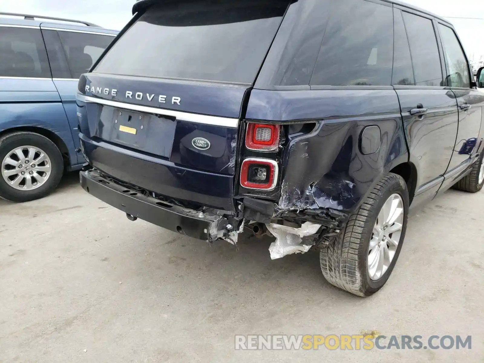 9 Фотография поврежденного автомобиля SALGS2SV8KA523432 LAND ROVER RANGEROVER 2019