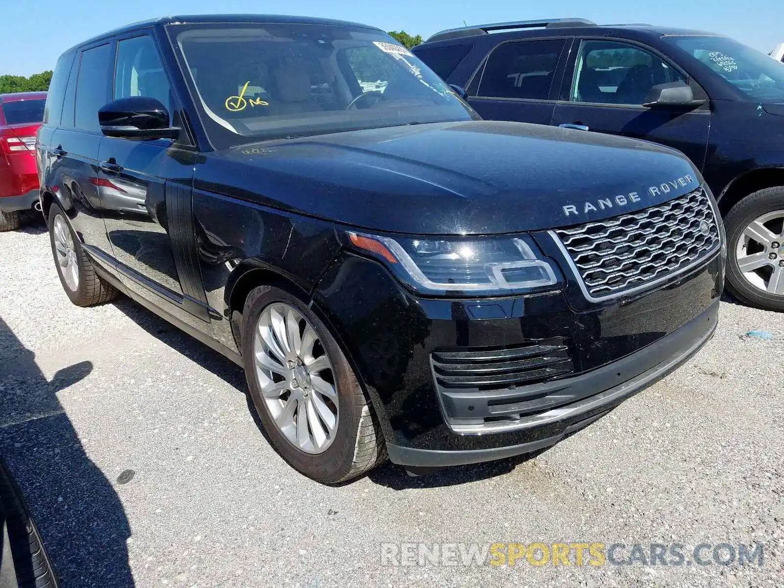 1 Photograph of a damaged car SALGS2SV8KA528405 LAND ROVER RANGEROVER 2019