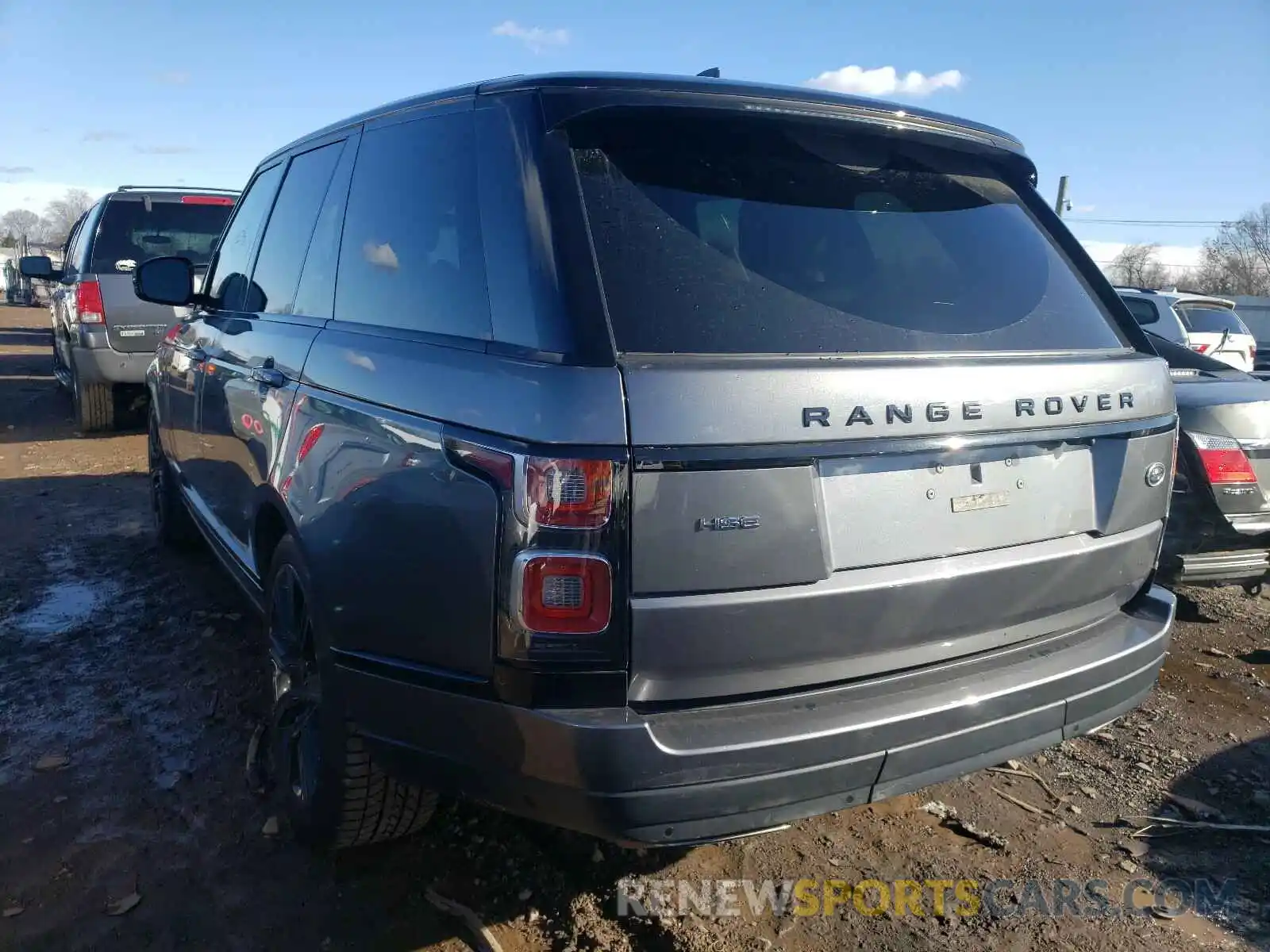 3 Фотография поврежденного автомобиля SALGS2SV8KA543681 LAND ROVER RANGEROVER 2019