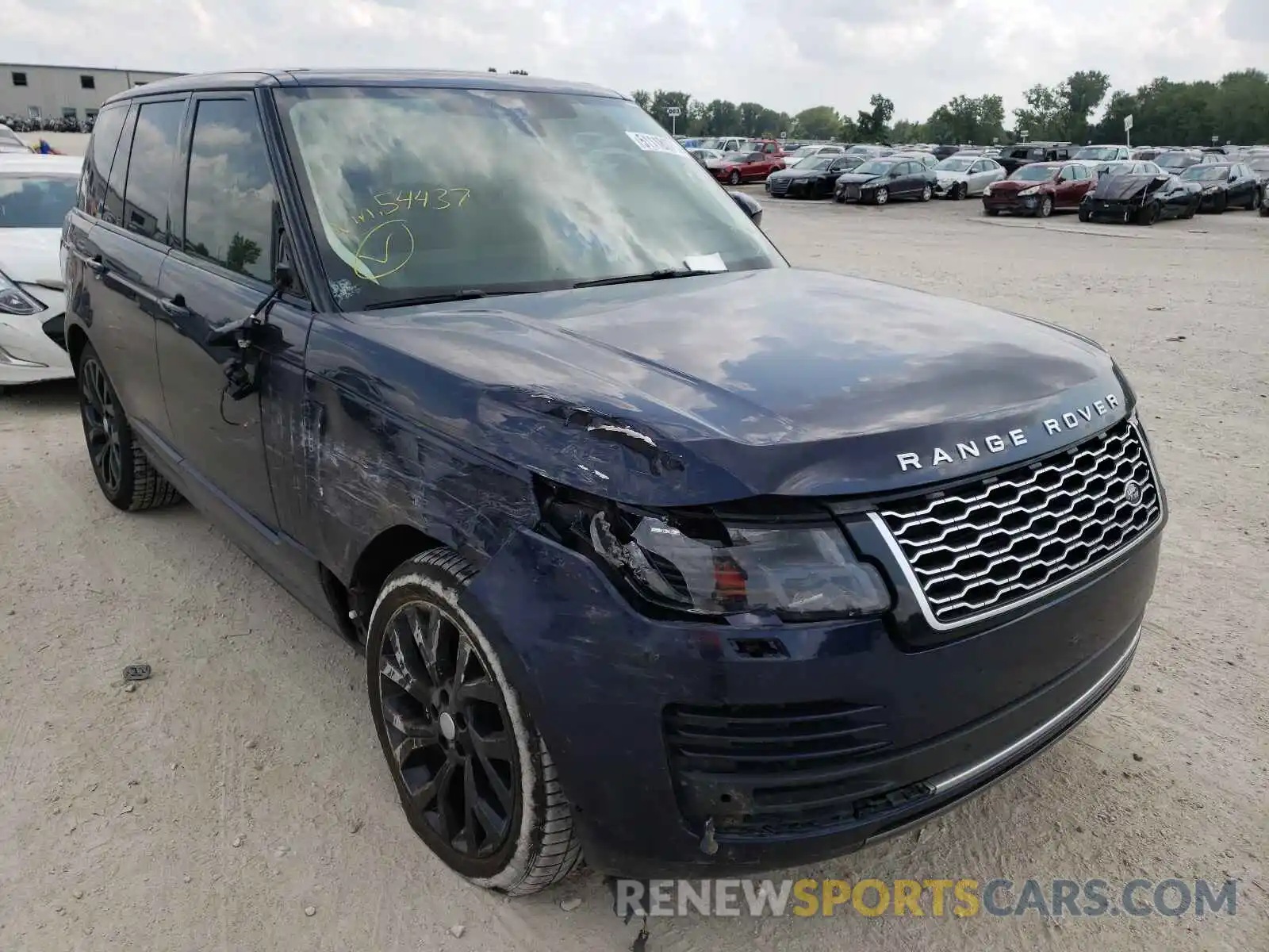 1 Photograph of a damaged car SALGS2SV8KA544376 LAND ROVER RANGEROVER 2019