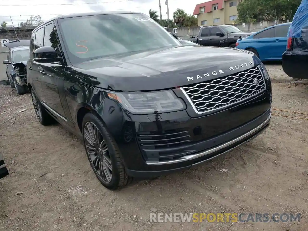 1 Photograph of a damaged car SALGS2SV8KA556429 LAND ROVER RANGEROVER 2019