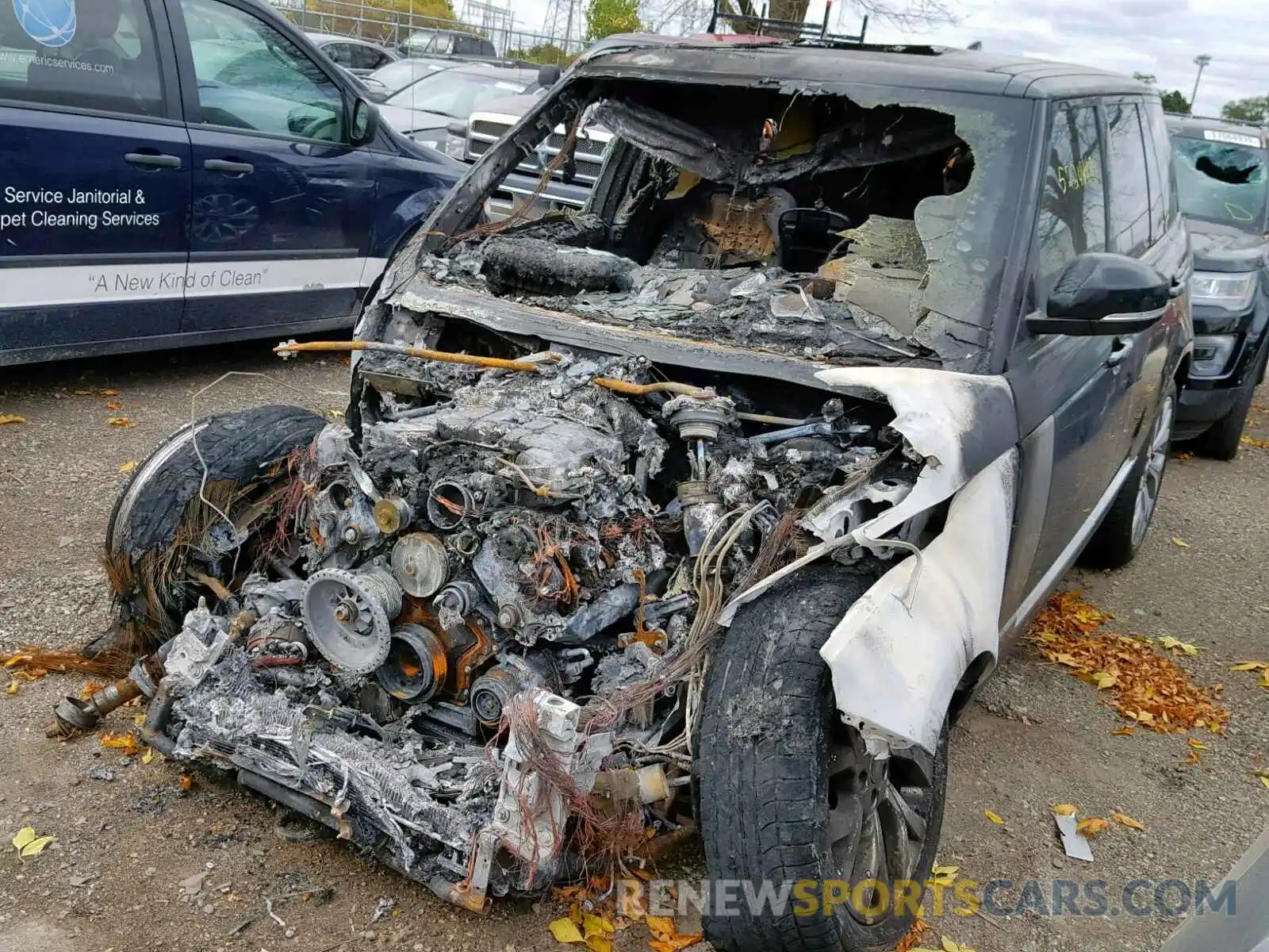 2 Photograph of a damaged car SALGS2SV8KA557614 LAND ROVER RANGEROVER 2019