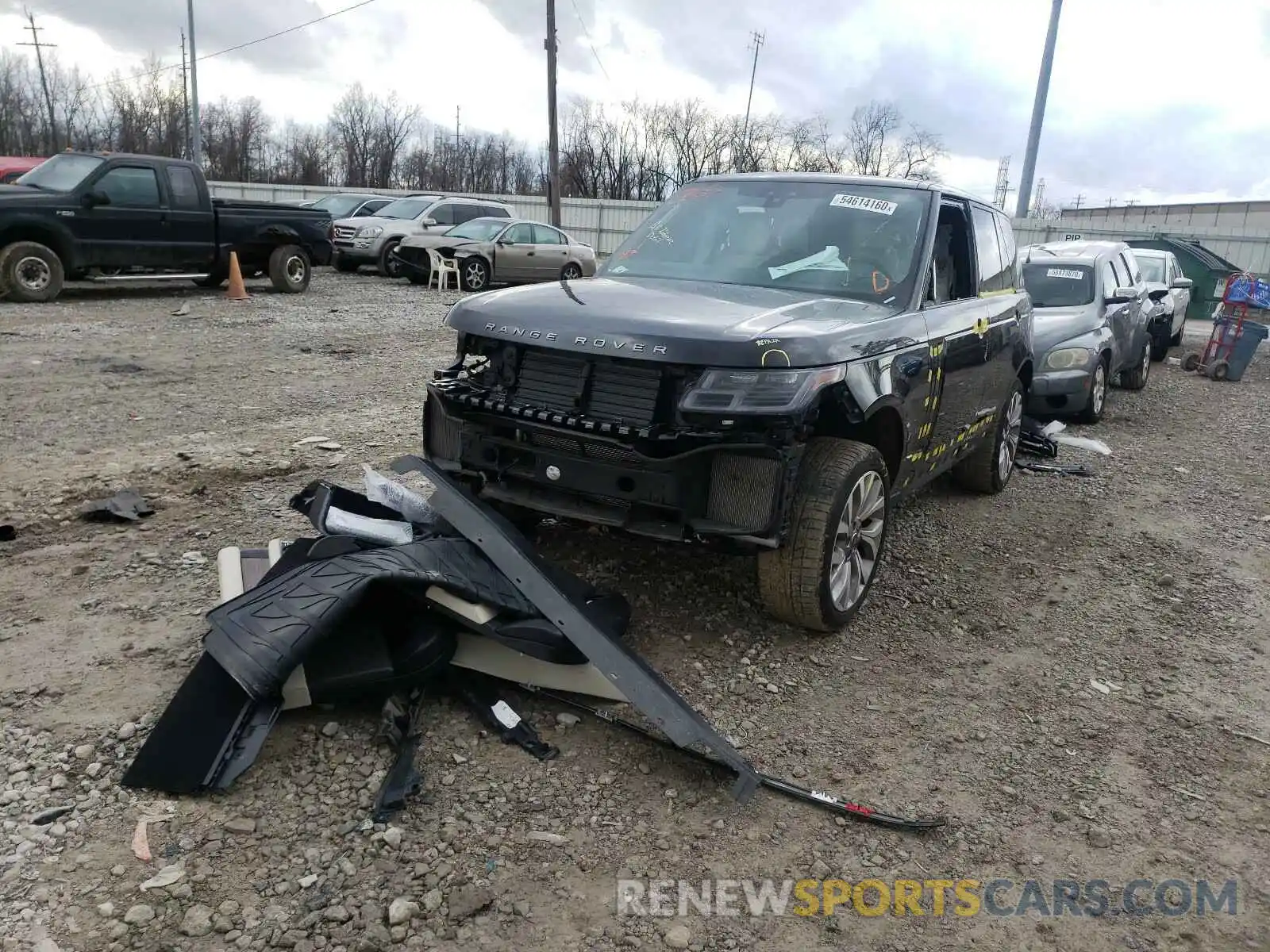 2 Photograph of a damaged car SALGS2SVXKA523898 LAND ROVER RANGEROVER 2019