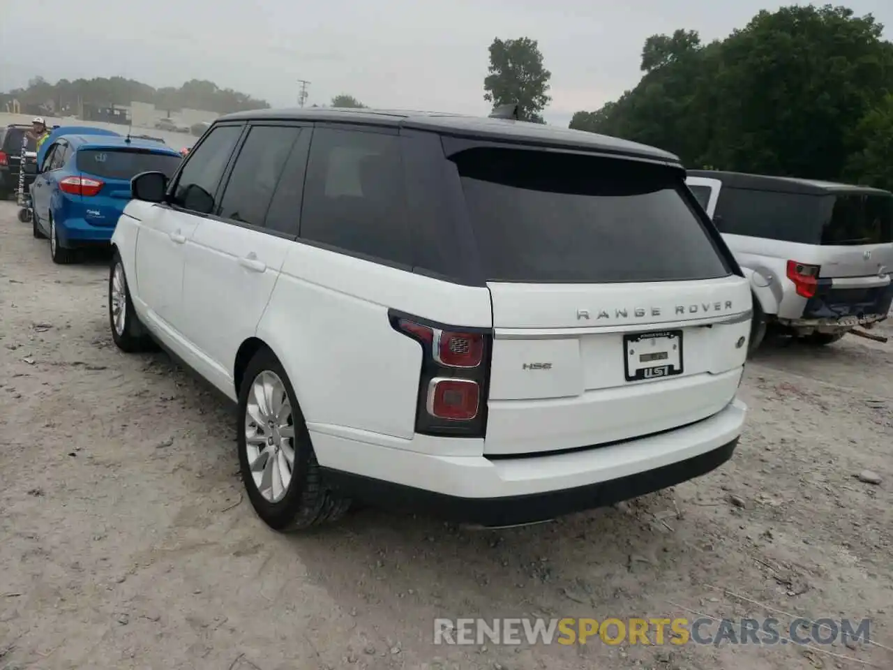 3 Фотография поврежденного автомобиля SALGS2SVXKA525893 LAND ROVER RANGEROVER 2019