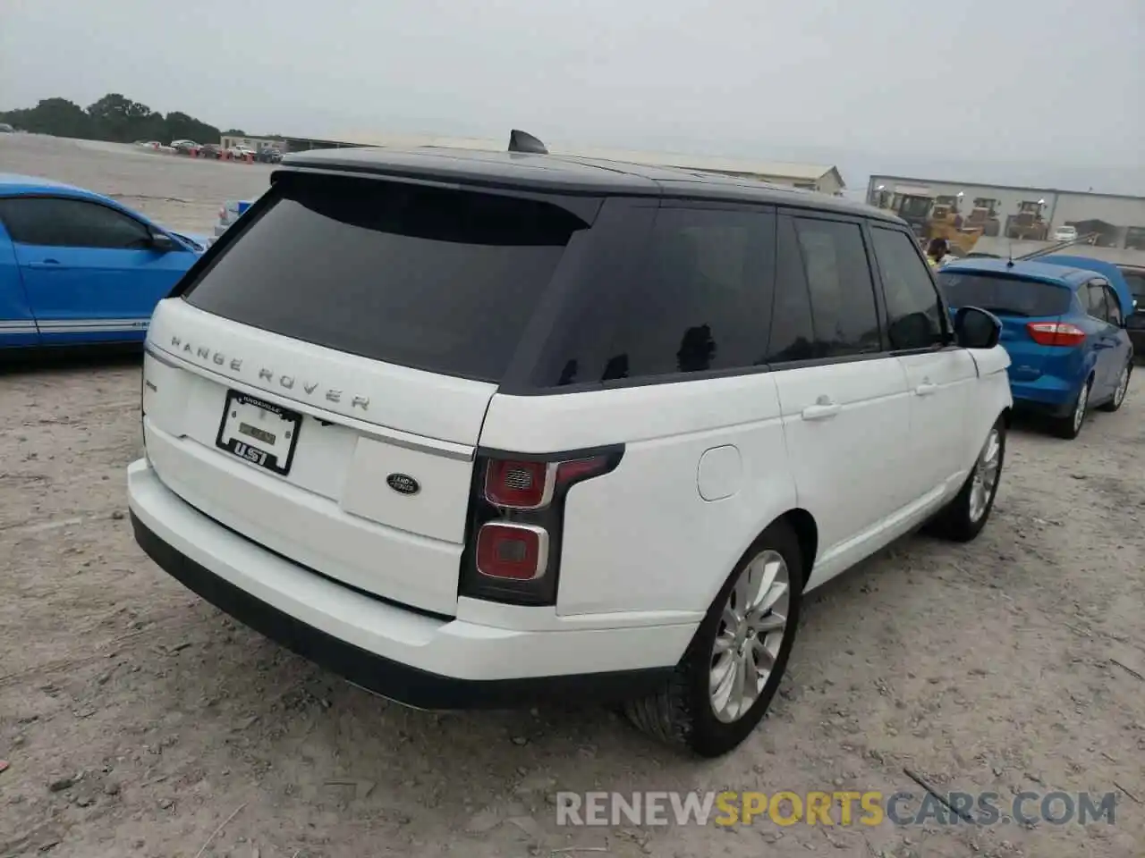 4 Фотография поврежденного автомобиля SALGS2SVXKA525893 LAND ROVER RANGEROVER 2019