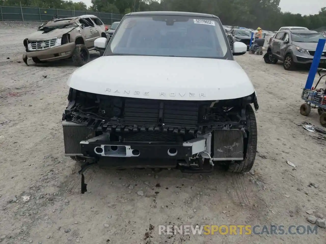 9 Photograph of a damaged car SALGS2SVXKA525893 LAND ROVER RANGEROVER 2019