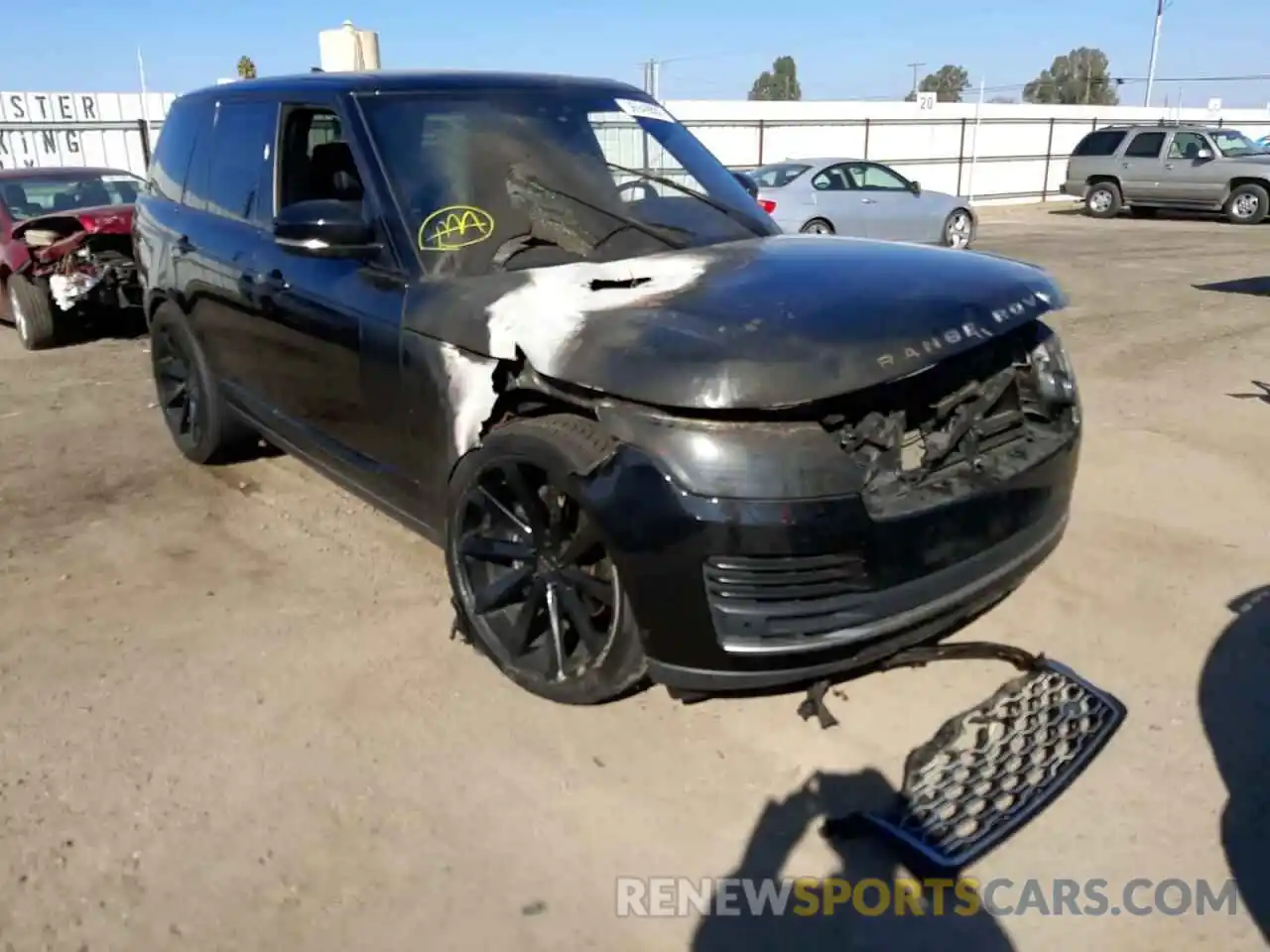 1 Photograph of a damaged car SALGS2SVXKA527823 LAND ROVER RANGEROVER 2019