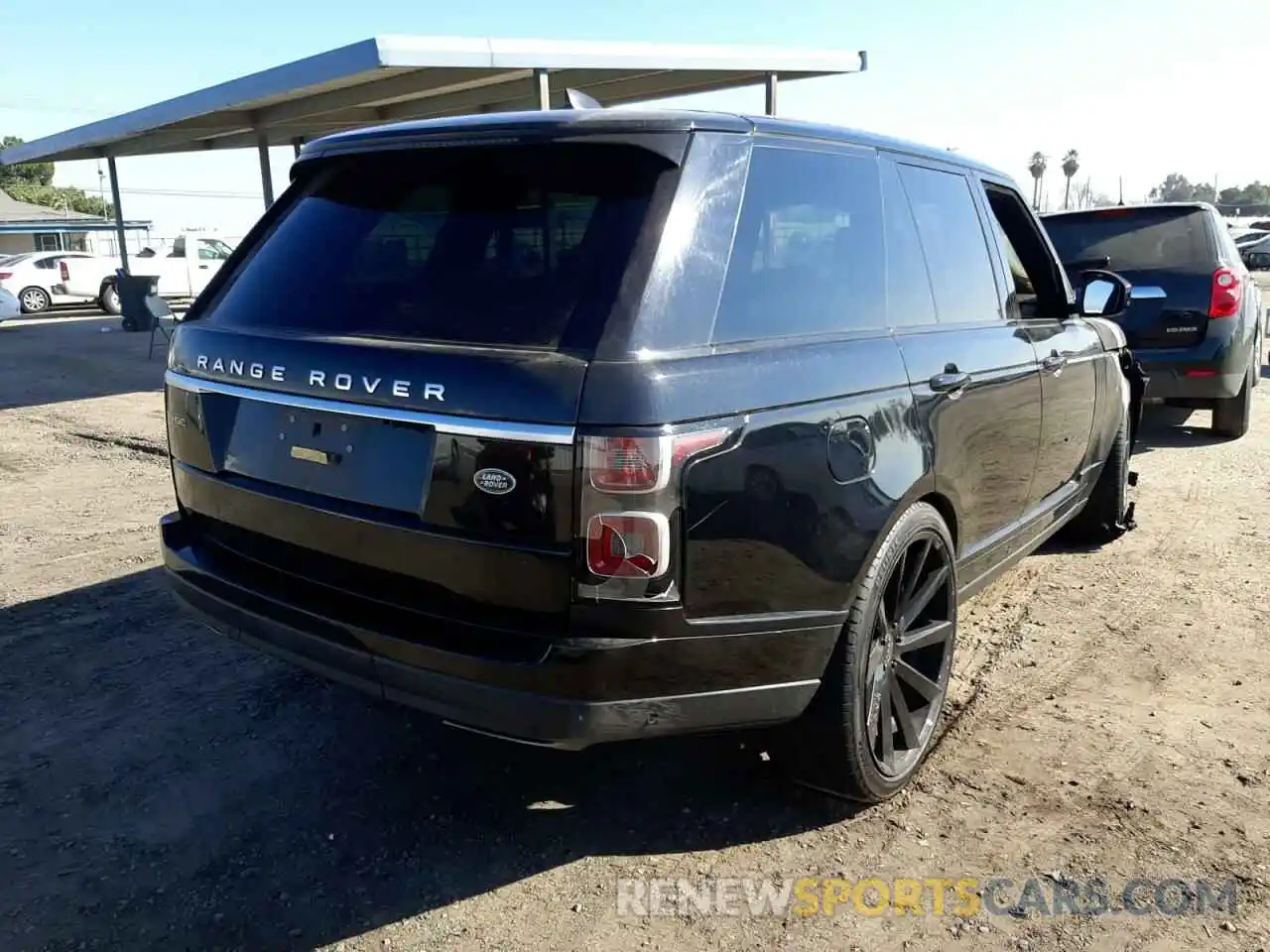 4 Фотография поврежденного автомобиля SALGS2SVXKA527823 LAND ROVER RANGEROVER 2019