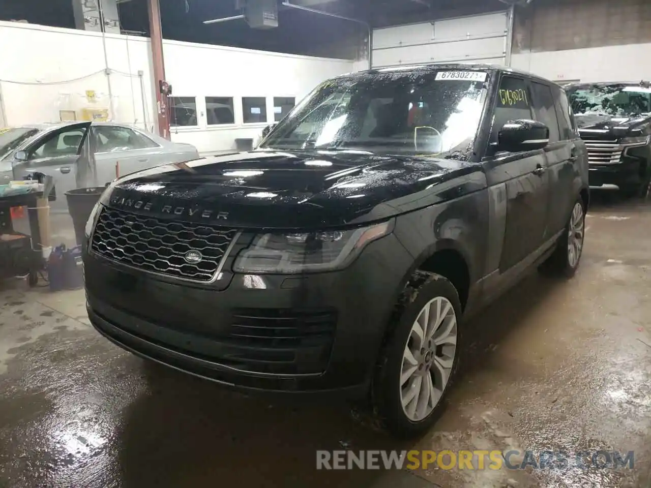 2 Фотография поврежденного автомобиля SALGS2SVXKA532665 LAND ROVER RANGEROVER 2019