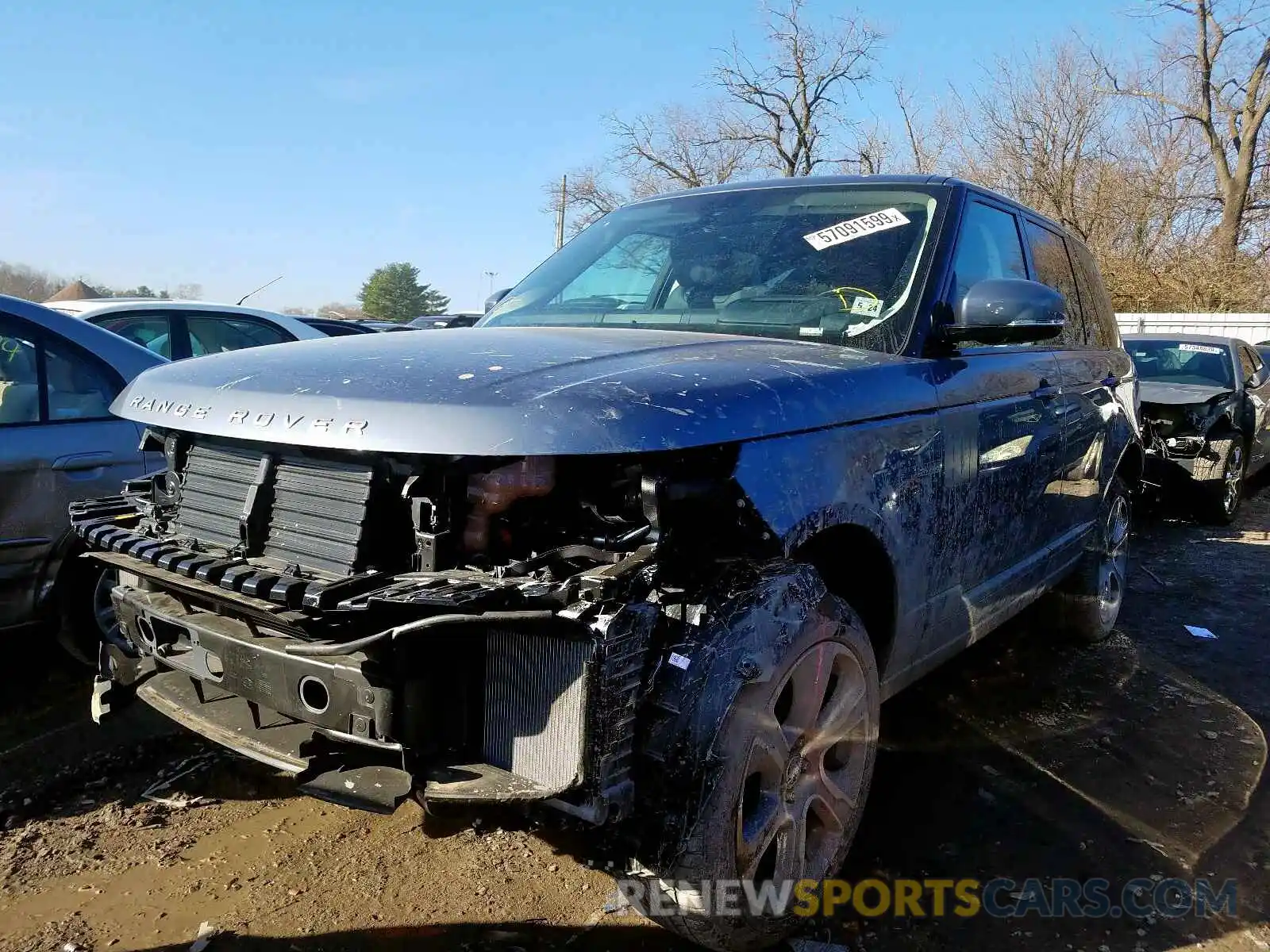 2 Photograph of a damaged car SALGS2SVXKA547828 LAND ROVER RANGEROVER 2019