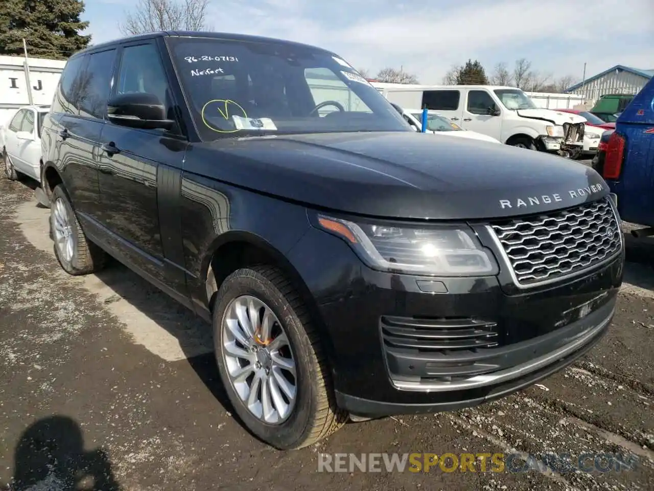 1 Photograph of a damaged car SALGS2SVXKA567464 LAND ROVER RANGEROVER 2019