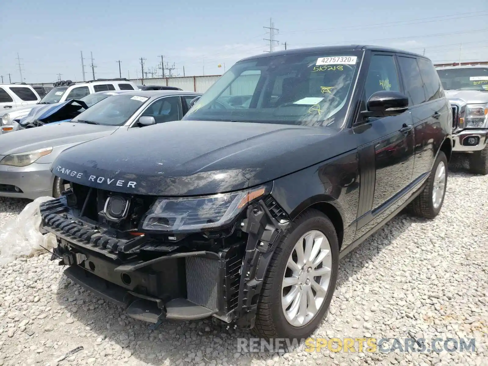 2 Photograph of a damaged car SALGS4RY2KA510218 LAND ROVER RANGEROVER 2019