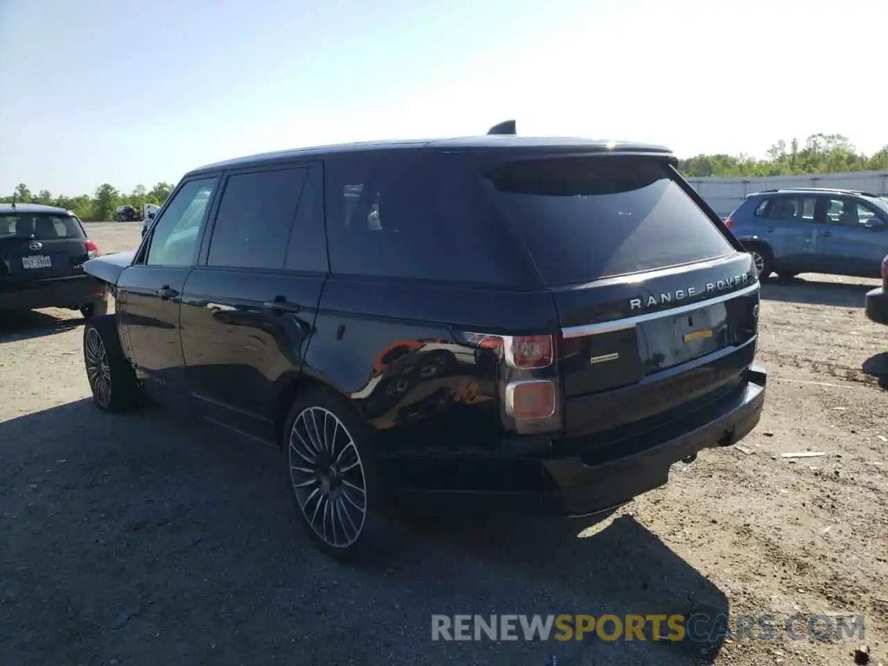 3 Фотография поврежденного автомобиля SALGS5RE0KA550826 LAND ROVER RANGEROVER 2019