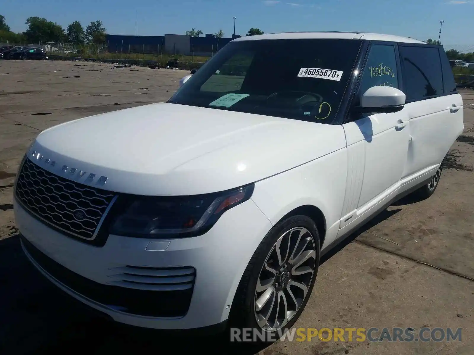 2 Фотография поврежденного автомобиля SALGS5RE1KA562483 LAND ROVER RANGEROVER 2019