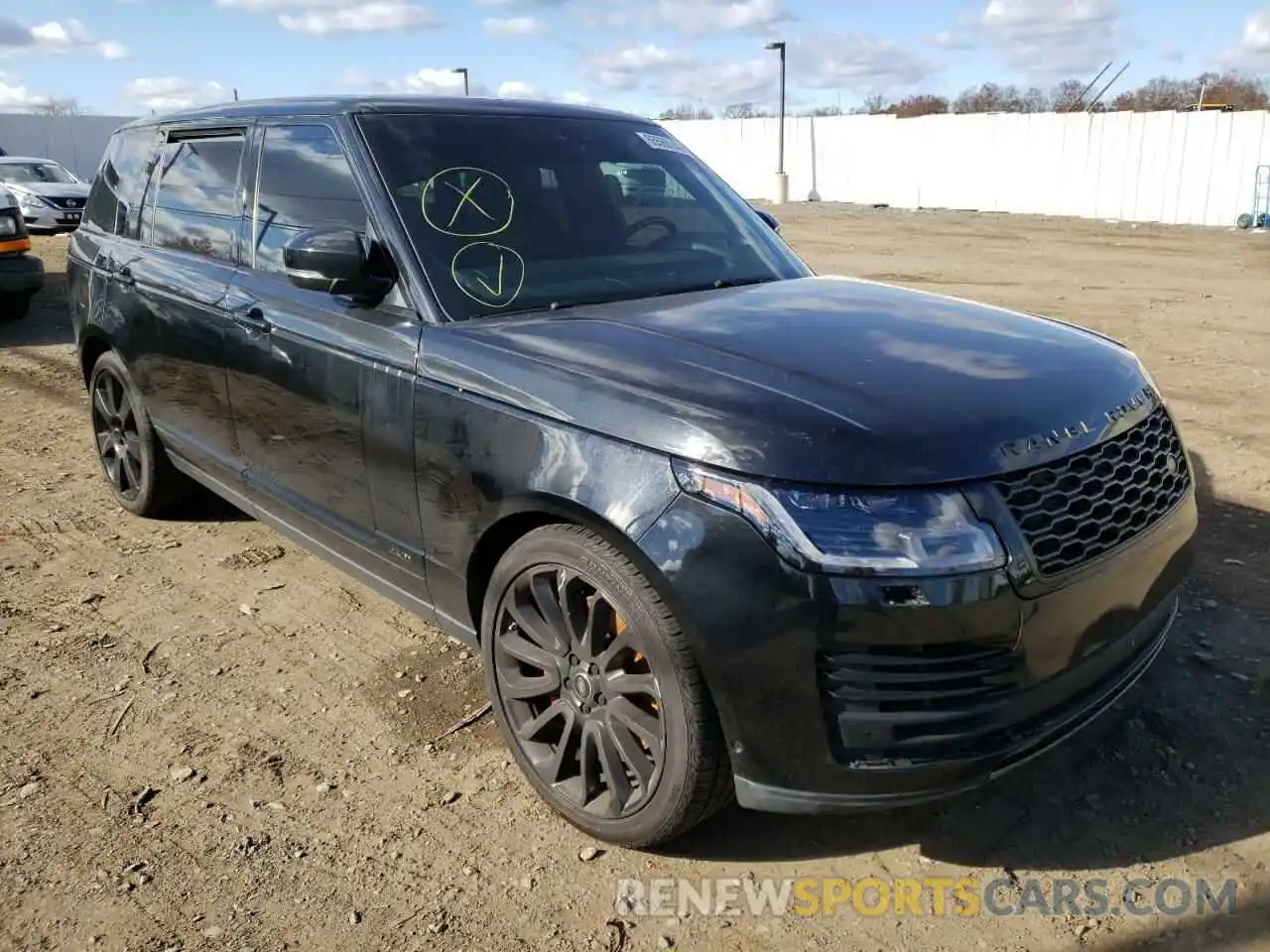 1 Photograph of a damaged car SALGS5RE4KA517084 LAND ROVER RANGEROVER 2019