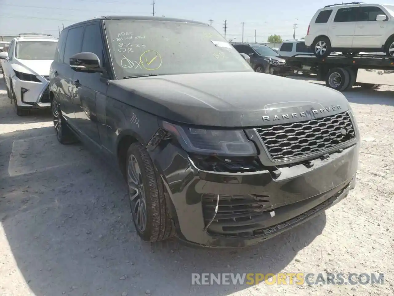 1 Фотография поврежденного автомобиля SALGS5RE4KA546648 LAND ROVER RANGEROVER 2019