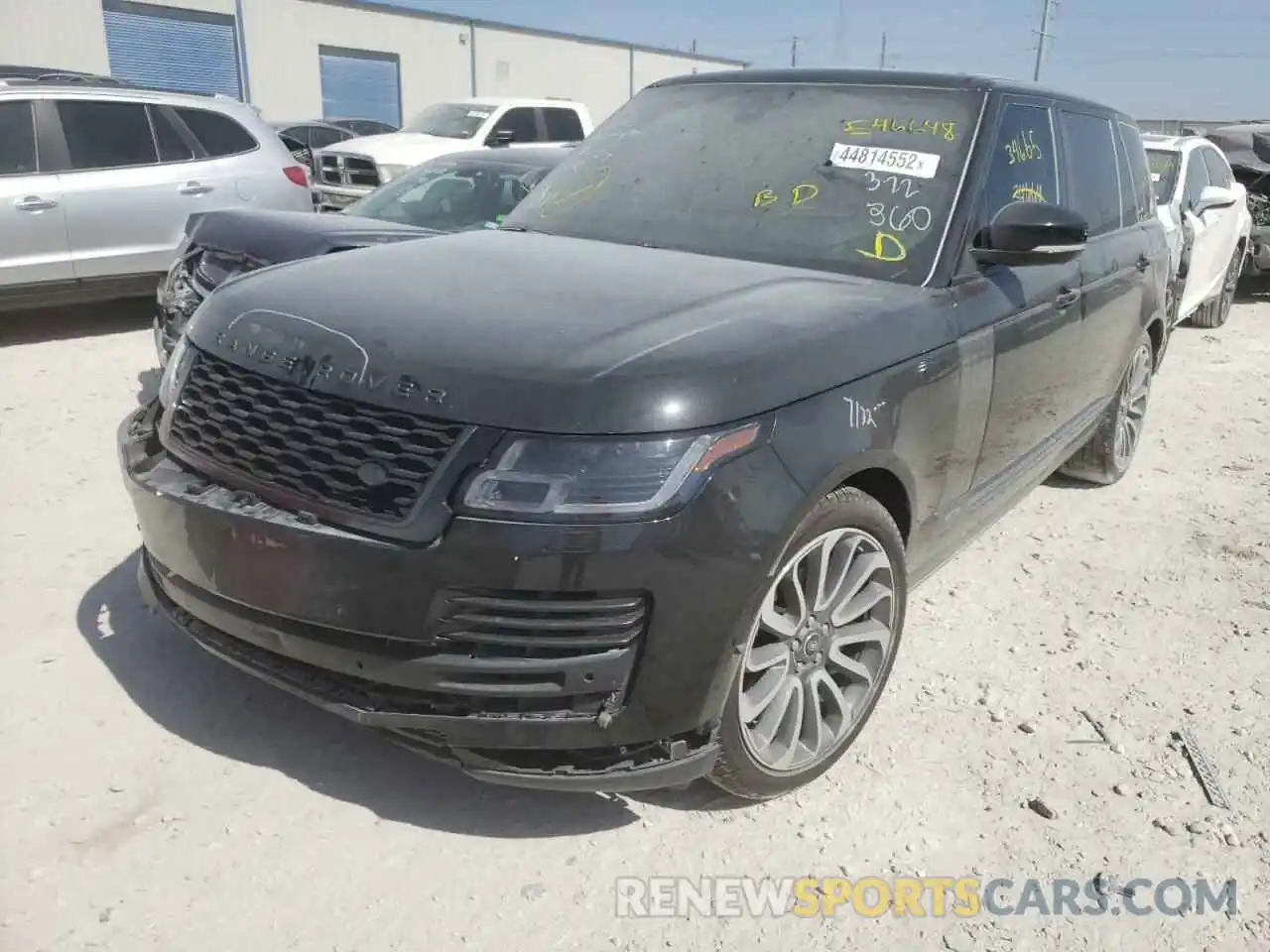 2 Photograph of a damaged car SALGS5RE4KA546648 LAND ROVER RANGEROVER 2019