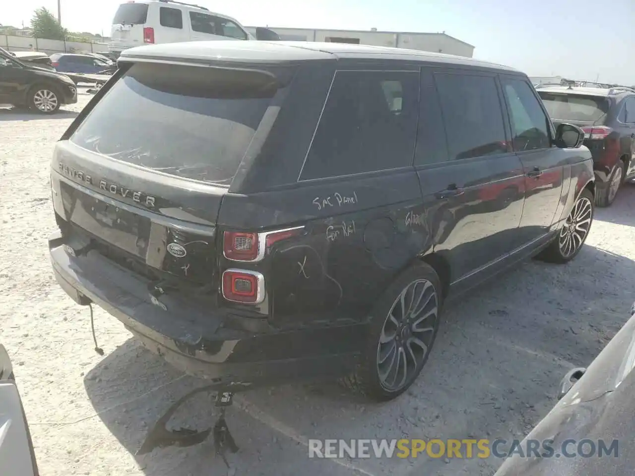 4 Фотография поврежденного автомобиля SALGS5RE4KA546648 LAND ROVER RANGEROVER 2019