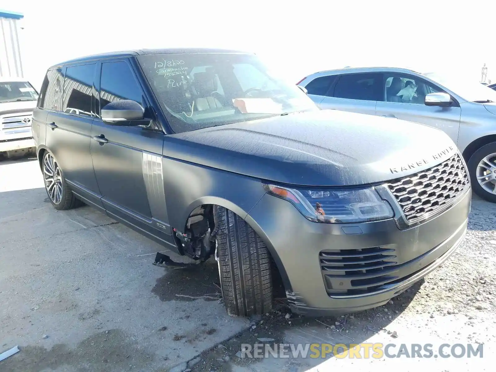 1 Photograph of a damaged car SALGS5RE6KA519712 LAND ROVER RANGEROVER 2019