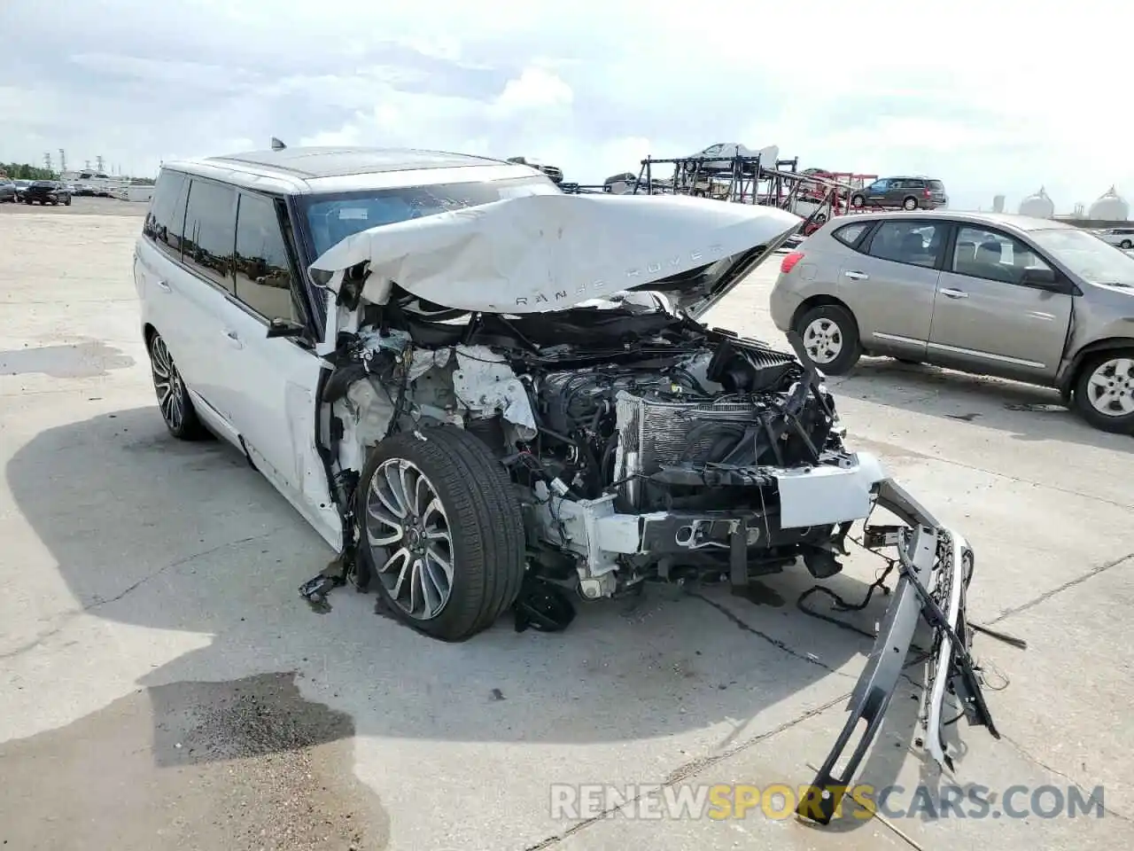 1 Photograph of a damaged car SALGS5RE6KA531567 LAND ROVER RANGEROVER 2019