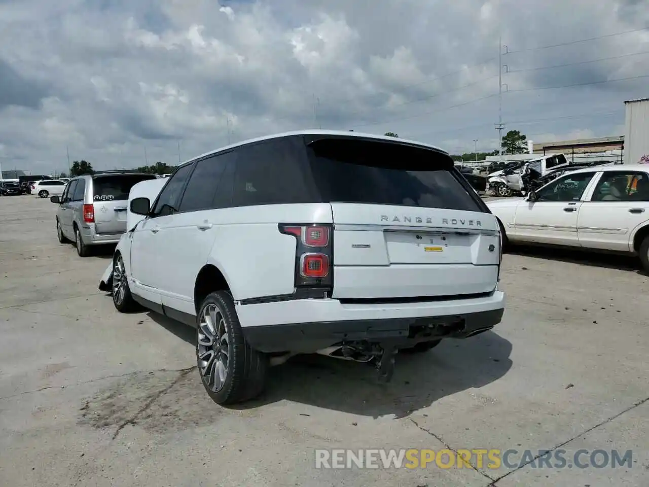 3 Photograph of a damaged car SALGS5RE6KA531567 LAND ROVER RANGEROVER 2019