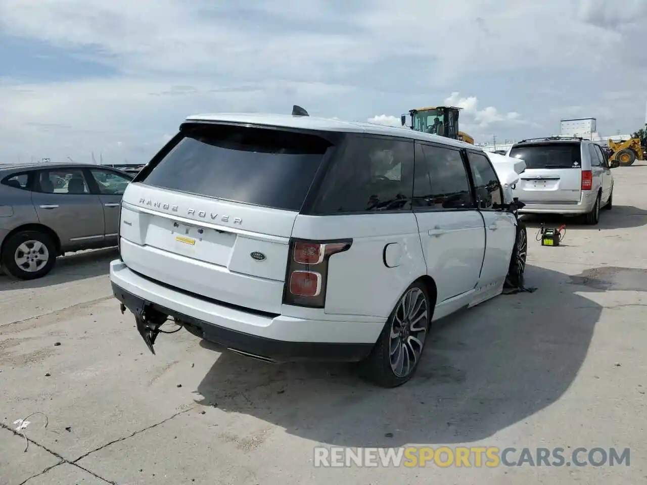 4 Photograph of a damaged car SALGS5RE6KA531567 LAND ROVER RANGEROVER 2019