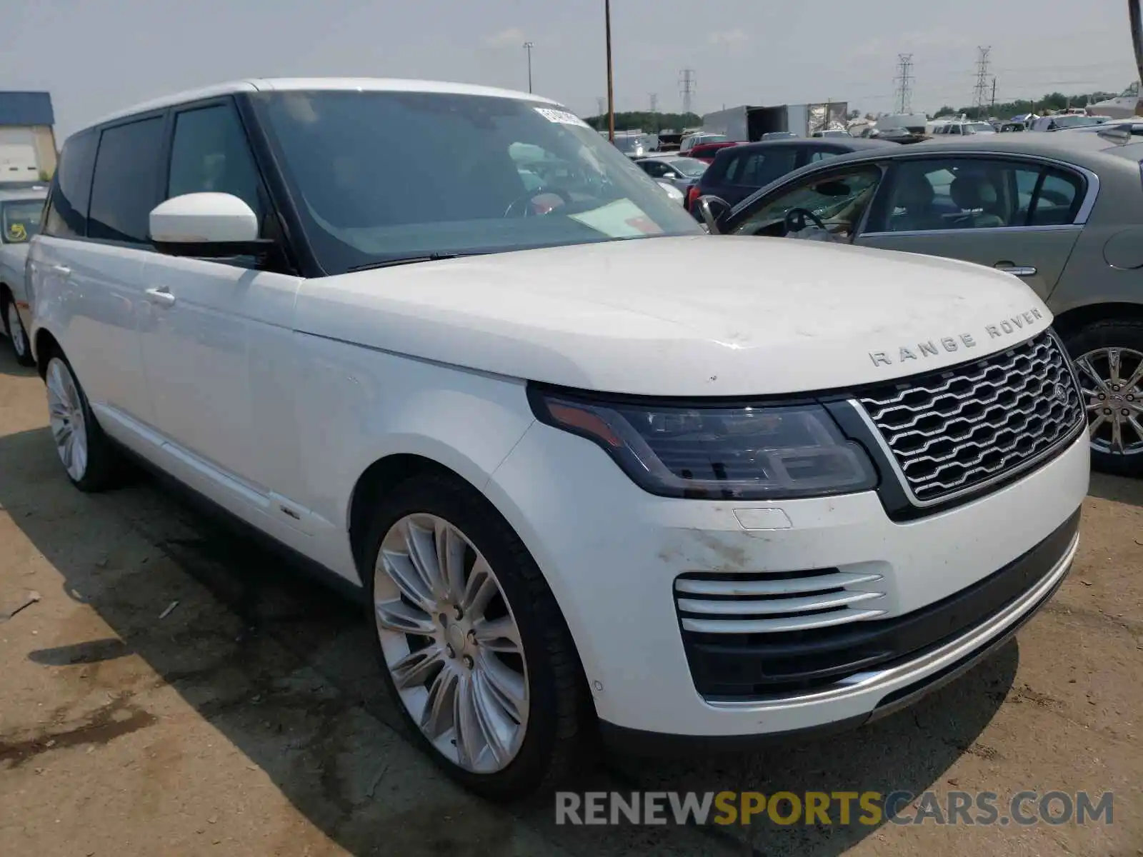 1 Фотография поврежденного автомобиля SALGS5RE7KA551441 LAND ROVER RANGEROVER 2019