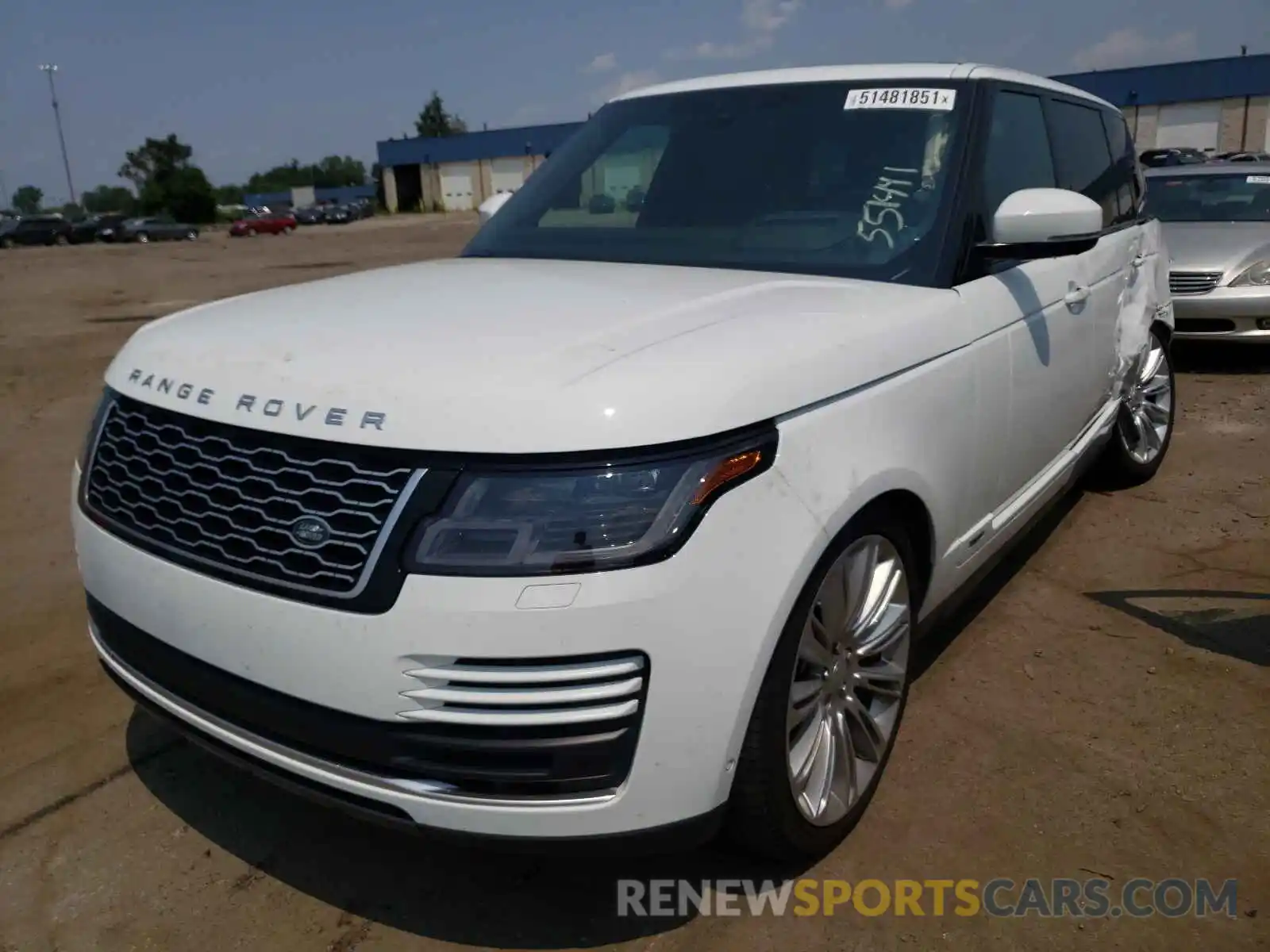 2 Photograph of a damaged car SALGS5RE7KA551441 LAND ROVER RANGEROVER 2019