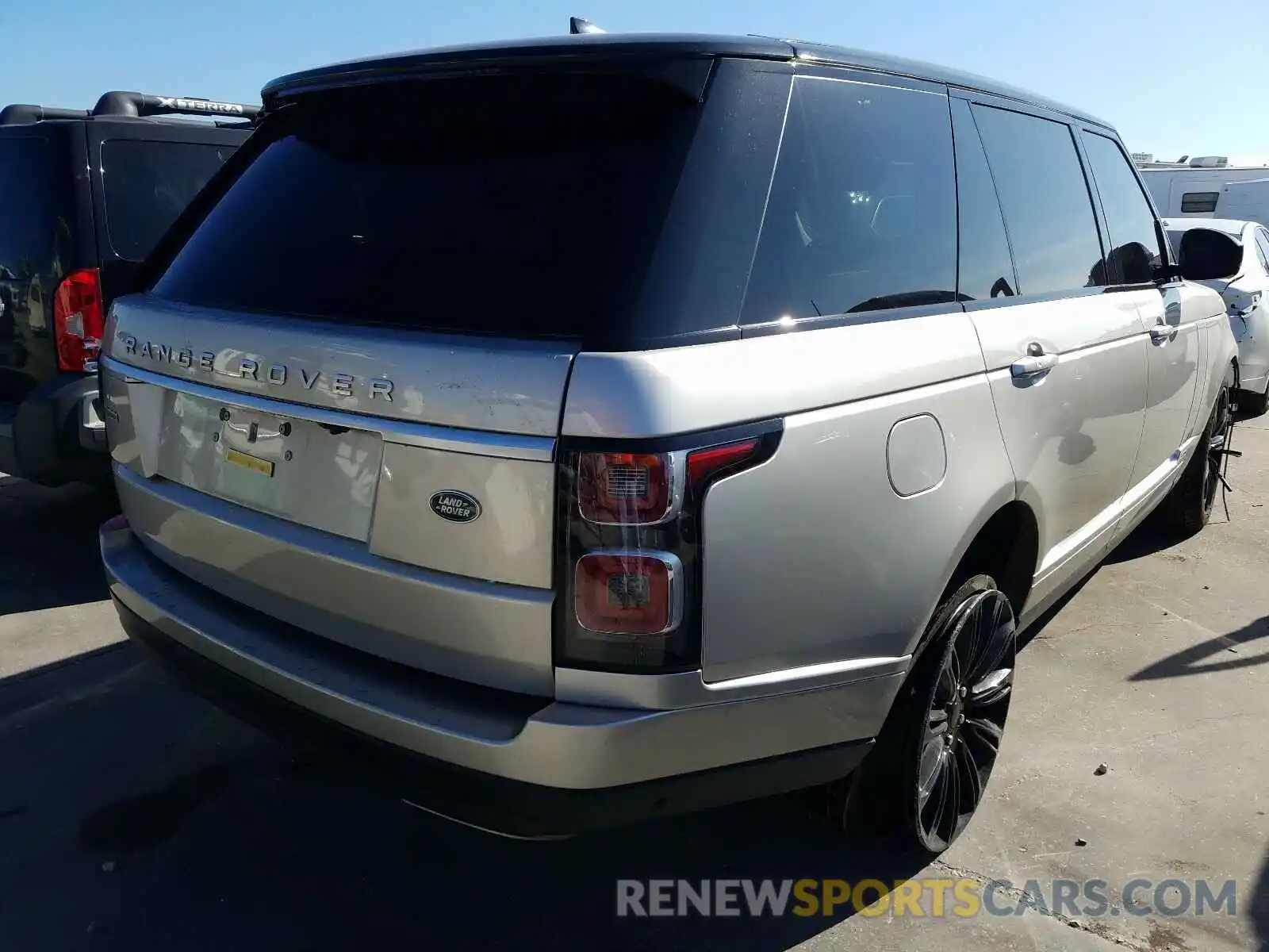 4 Photograph of a damaged car SALGS5RE9KA534298 LAND ROVER RANGEROVER 2019