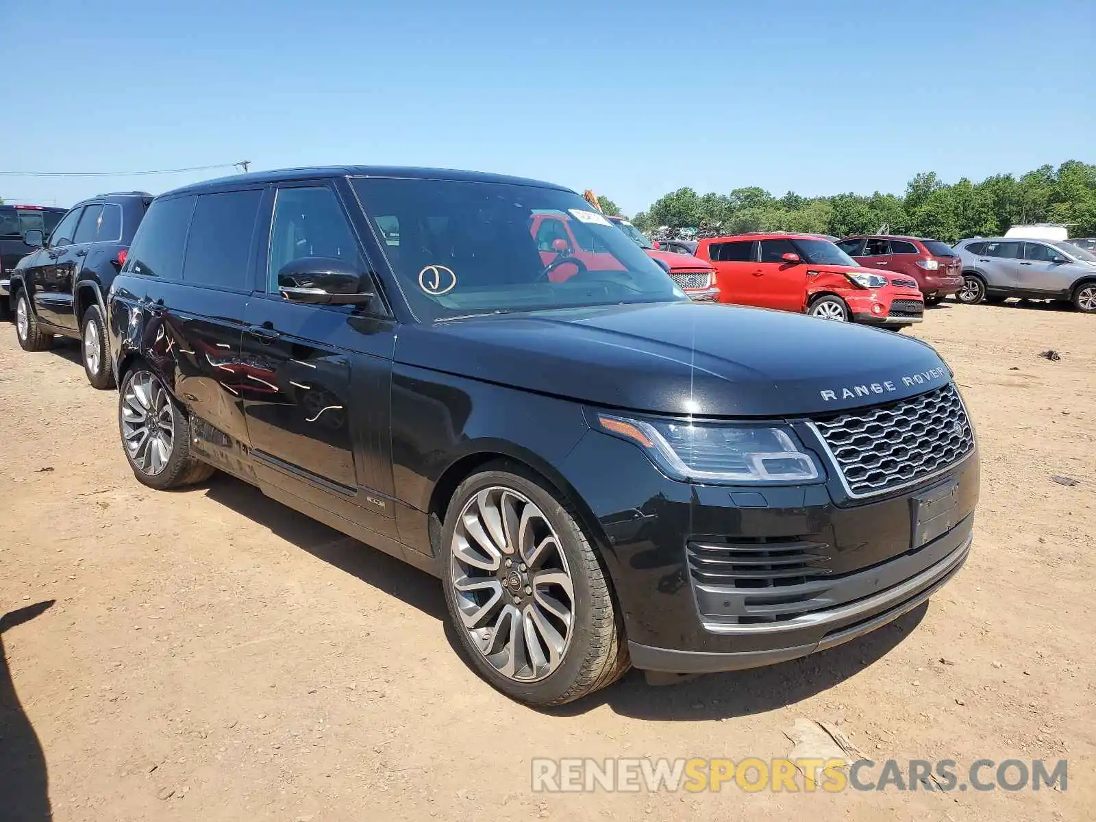 1 Photograph of a damaged car SALGS5RE9KA546953 LAND ROVER RANGEROVER 2019