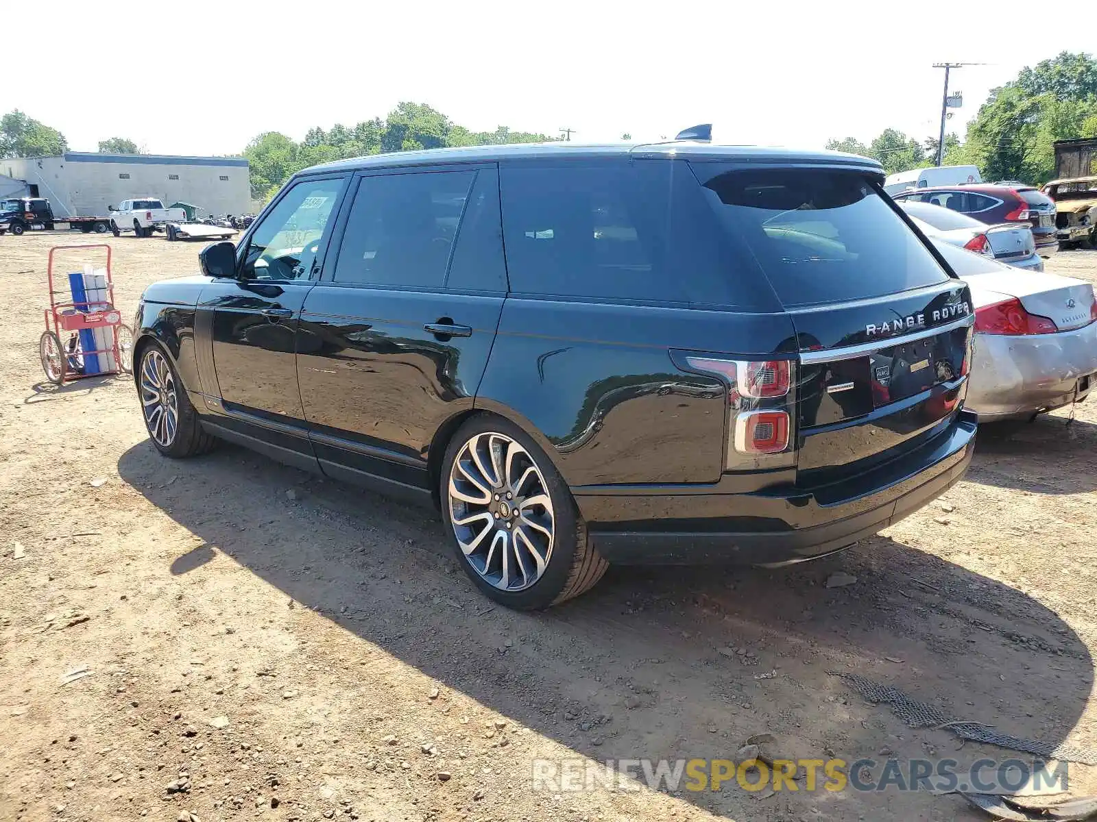 3 Photograph of a damaged car SALGS5RE9KA546953 LAND ROVER RANGEROVER 2019