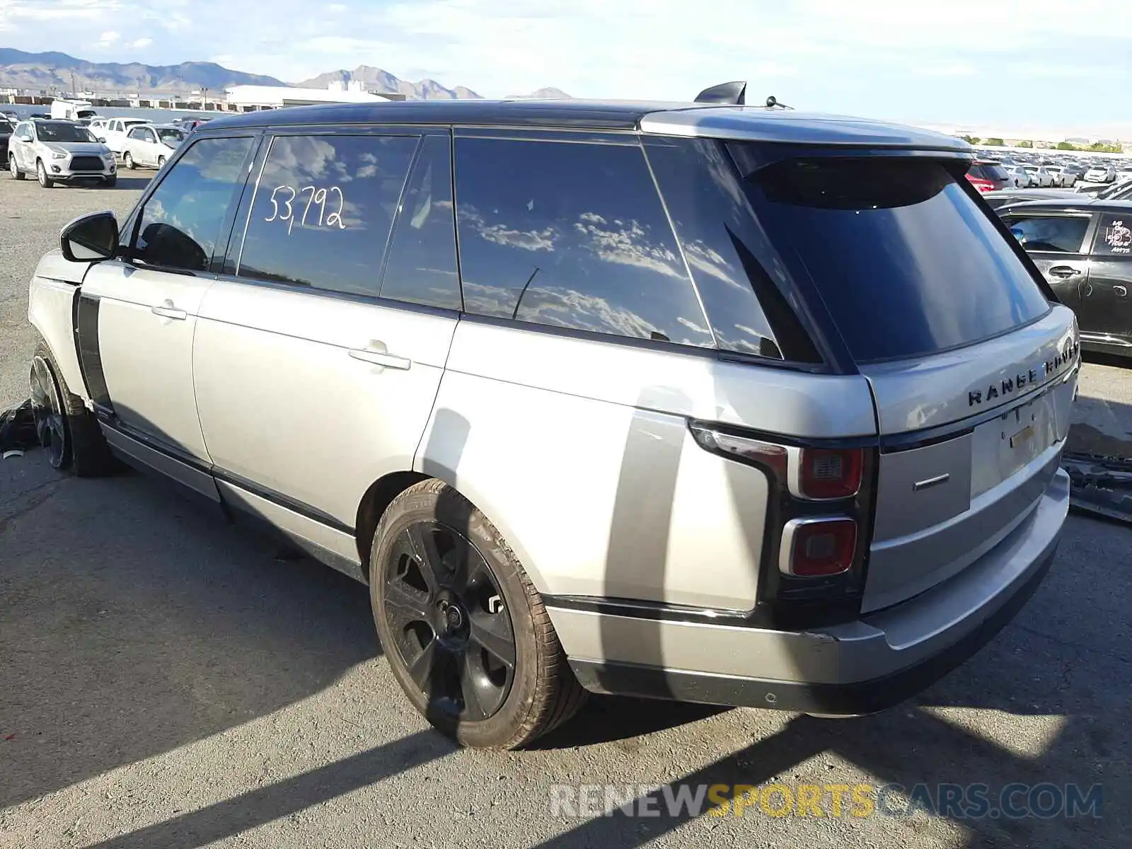 3 Photograph of a damaged car SALGS5REXKA552535 LAND ROVER RANGEROVER 2019