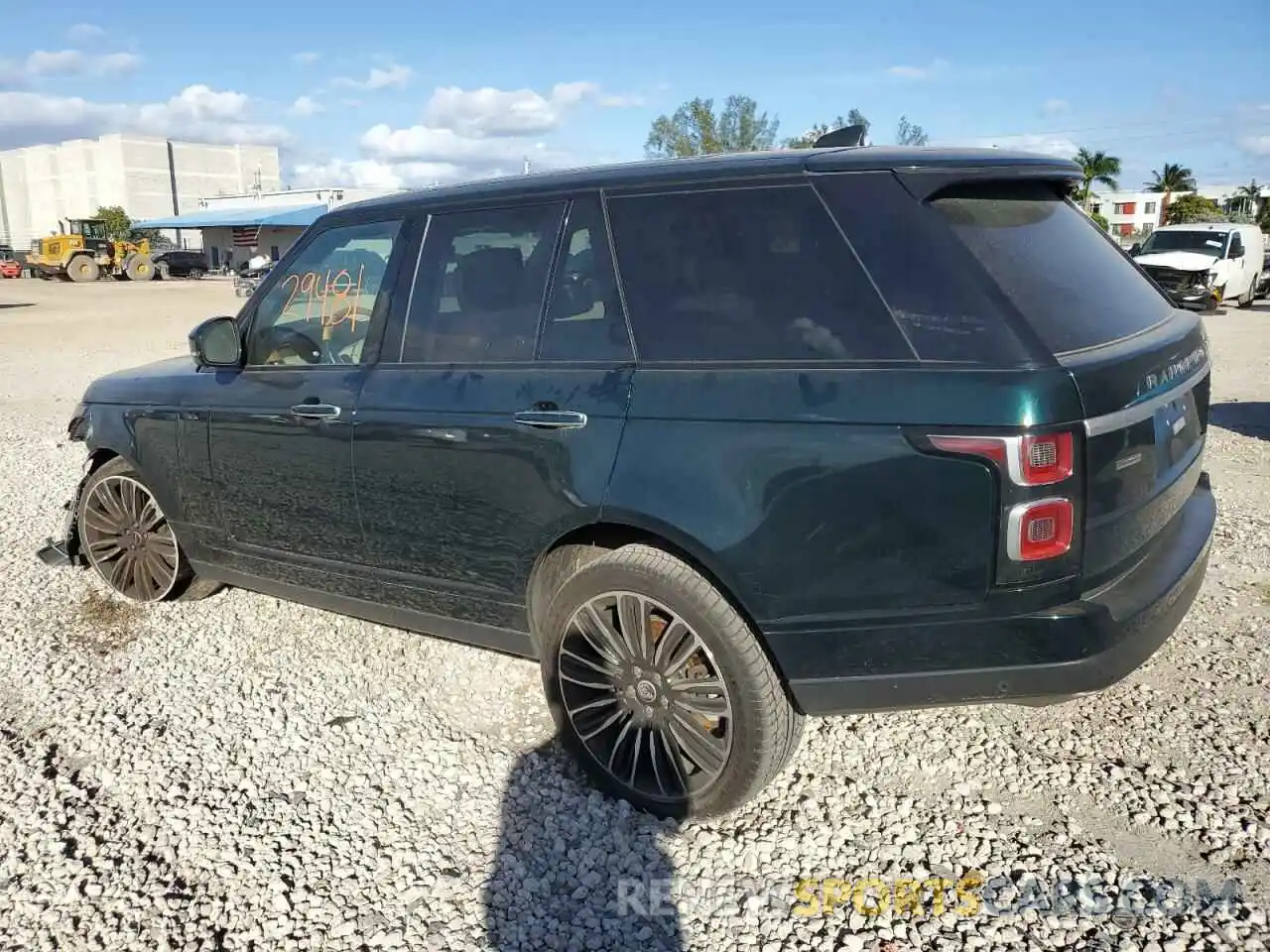 2 Фотография поврежденного автомобиля SALGV2RE0KA524104 LAND ROVER RANGEROVER 2019