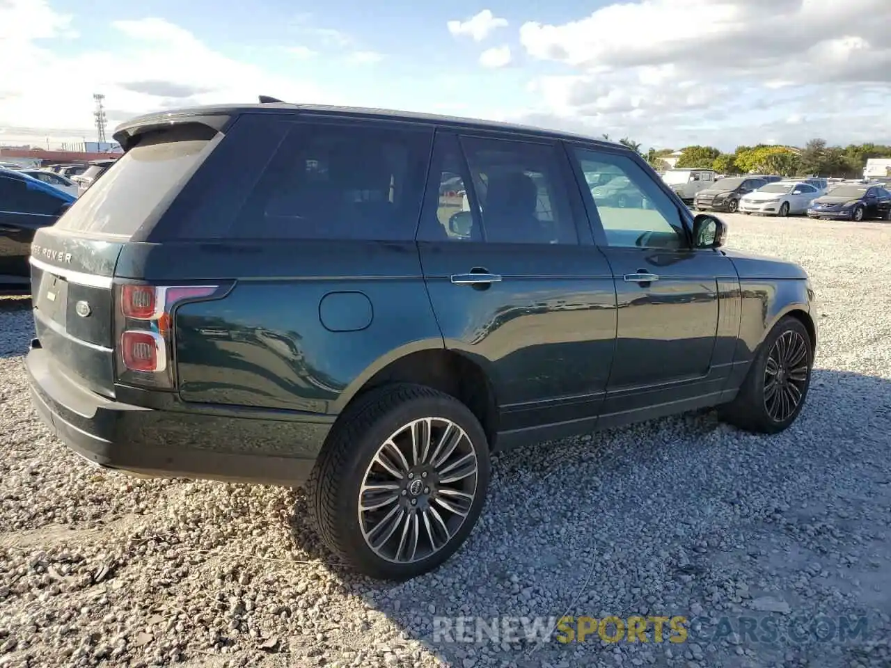 3 Фотография поврежденного автомобиля SALGV2RE0KA524104 LAND ROVER RANGEROVER 2019