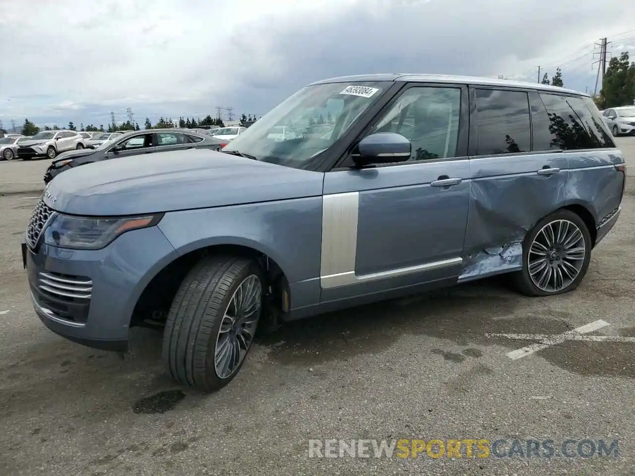 1 Photograph of a damaged car SALGV2REXKA541430 LAND ROVER RANGEROVER 2019