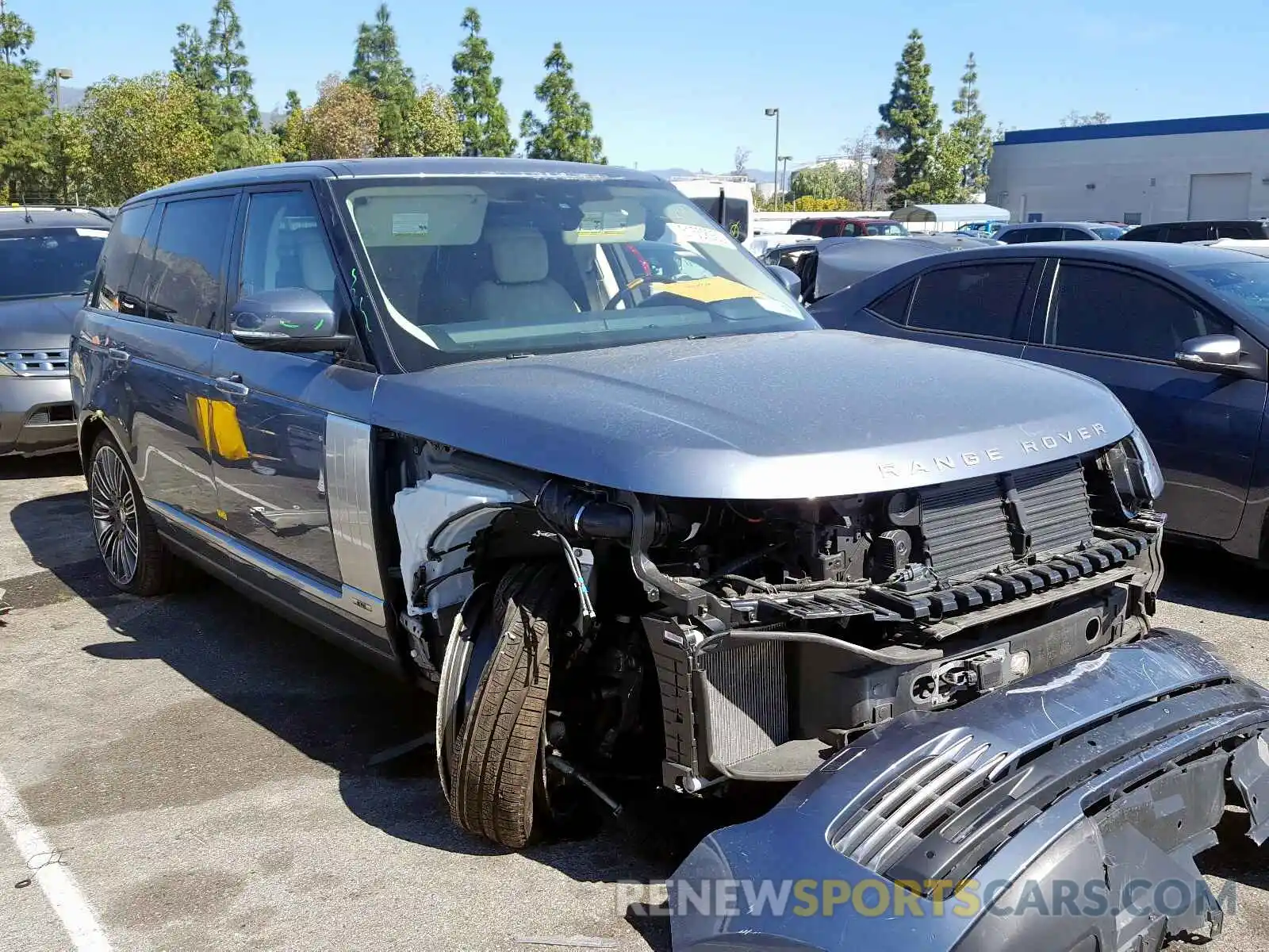 1 Photograph of a damaged car SALGV5RE6KA526926 LAND ROVER RANGEROVER 2019