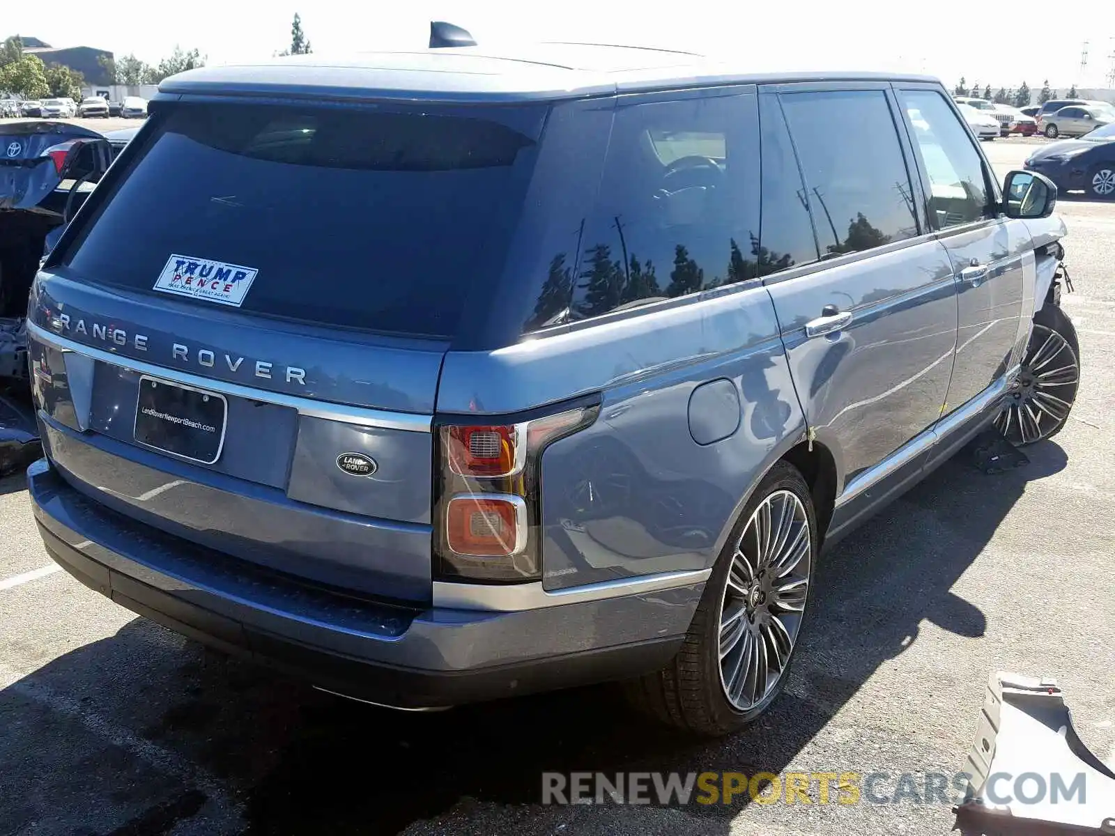 4 Фотография поврежденного автомобиля SALGV5RE6KA526926 LAND ROVER RANGEROVER 2019