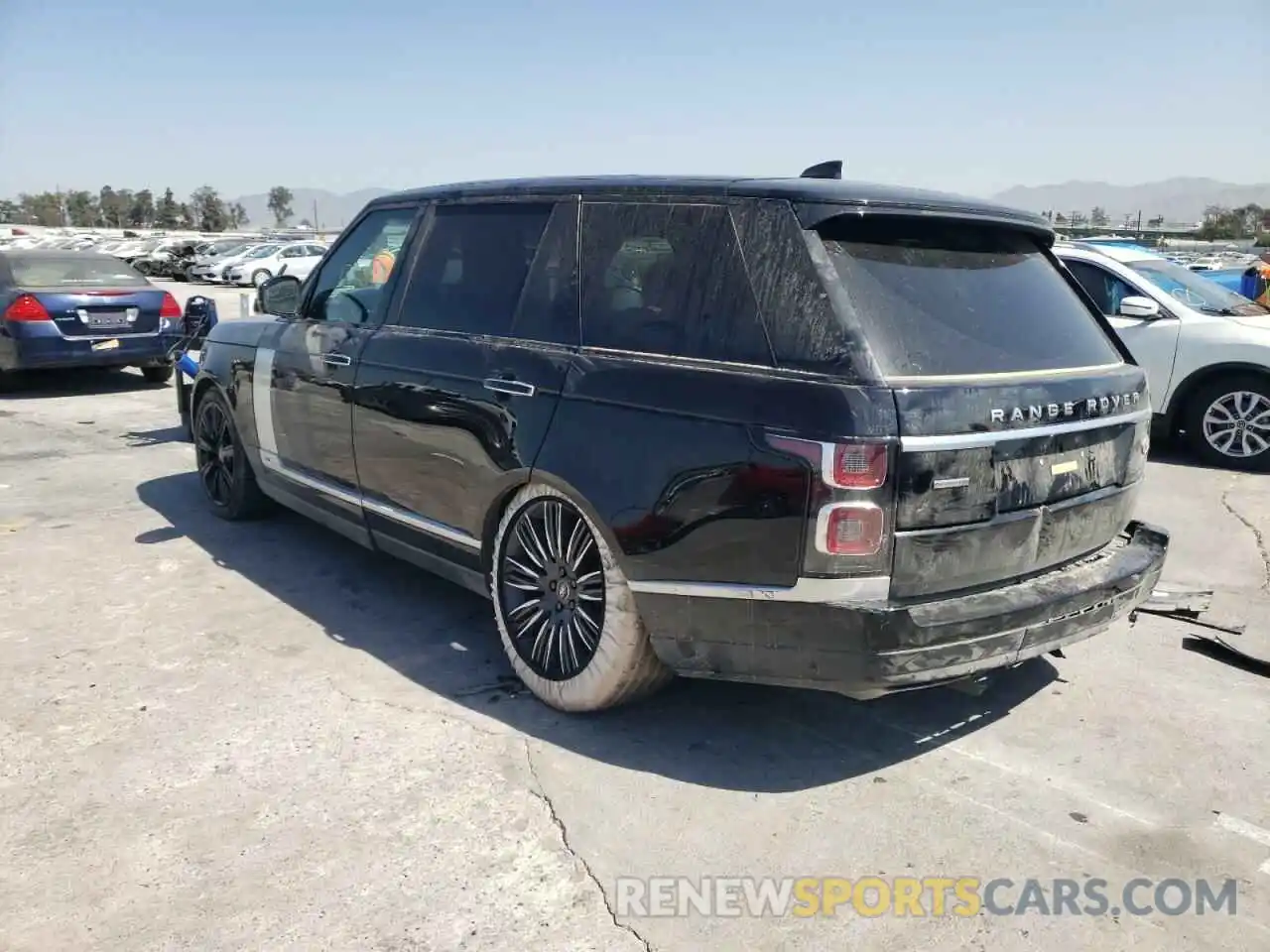 3 Фотография поврежденного автомобиля SALGV5RE9KA539993 LAND ROVER RANGEROVER 2019